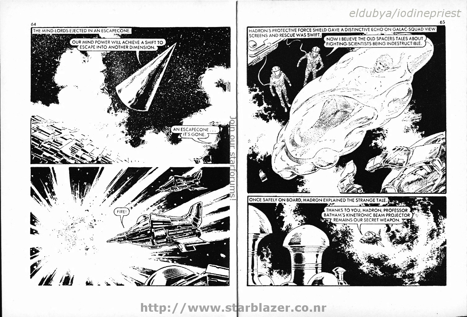 Read online Starblazer comic -  Issue #77 - 34