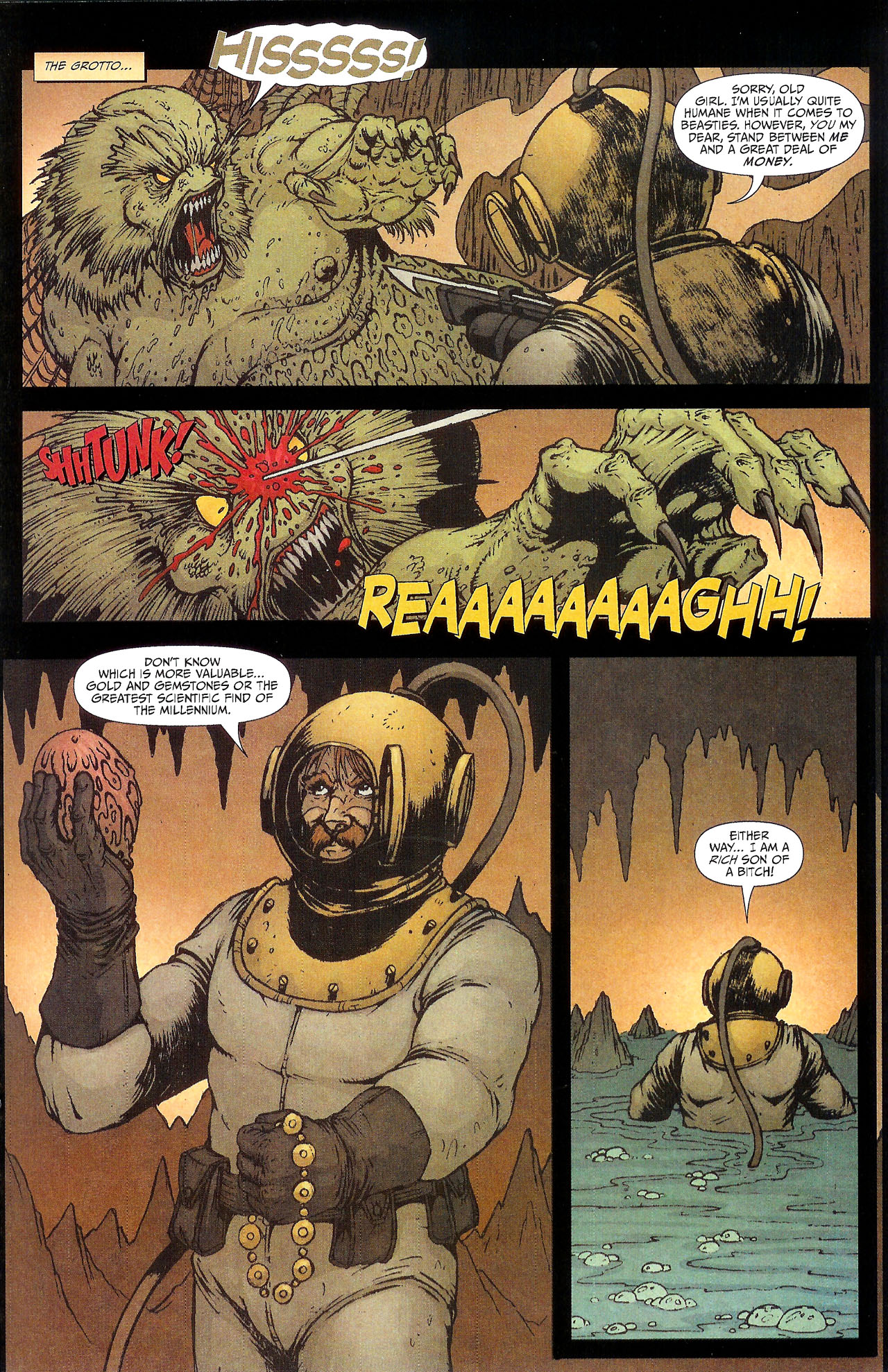 Read online Creature From The Depths comic -  Issue # Full - 24