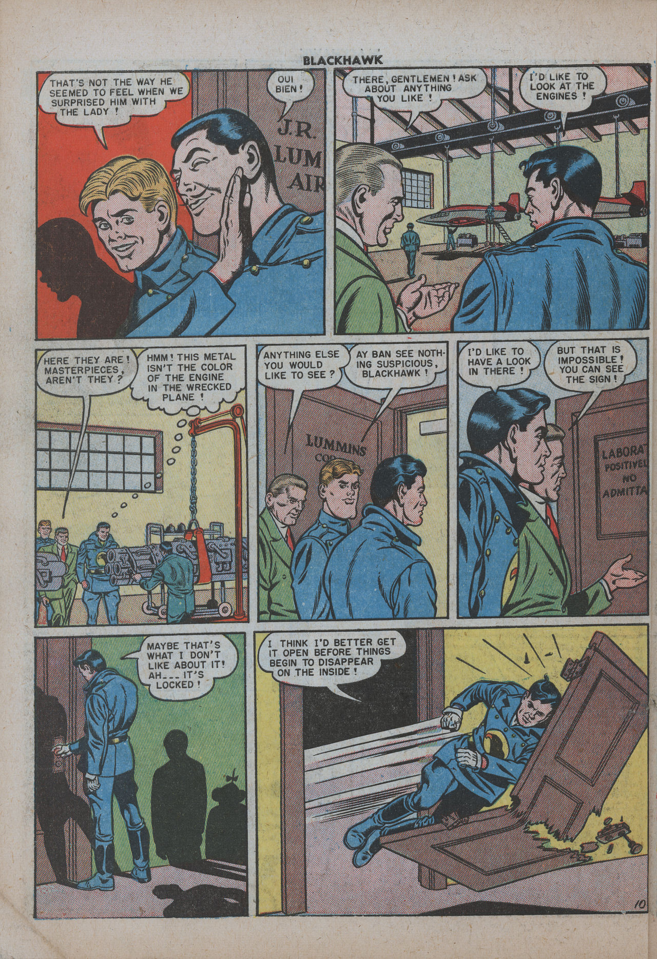 Read online Blackhawk (1957) comic -  Issue #34 - 13