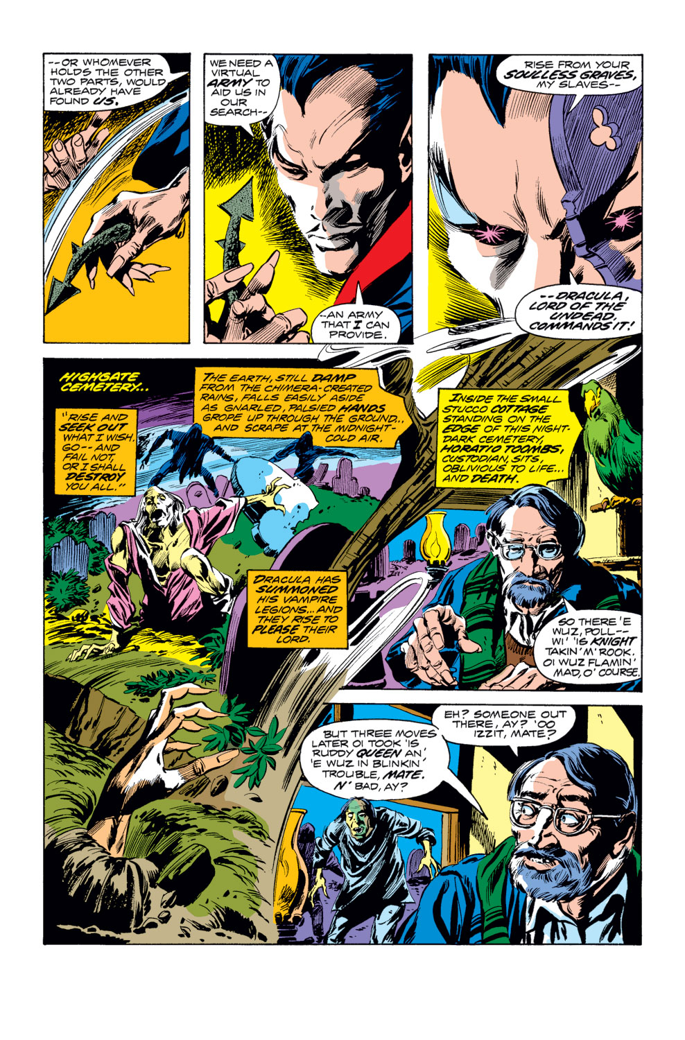Read online Tomb of Dracula (1972) comic -  Issue #27 - 12