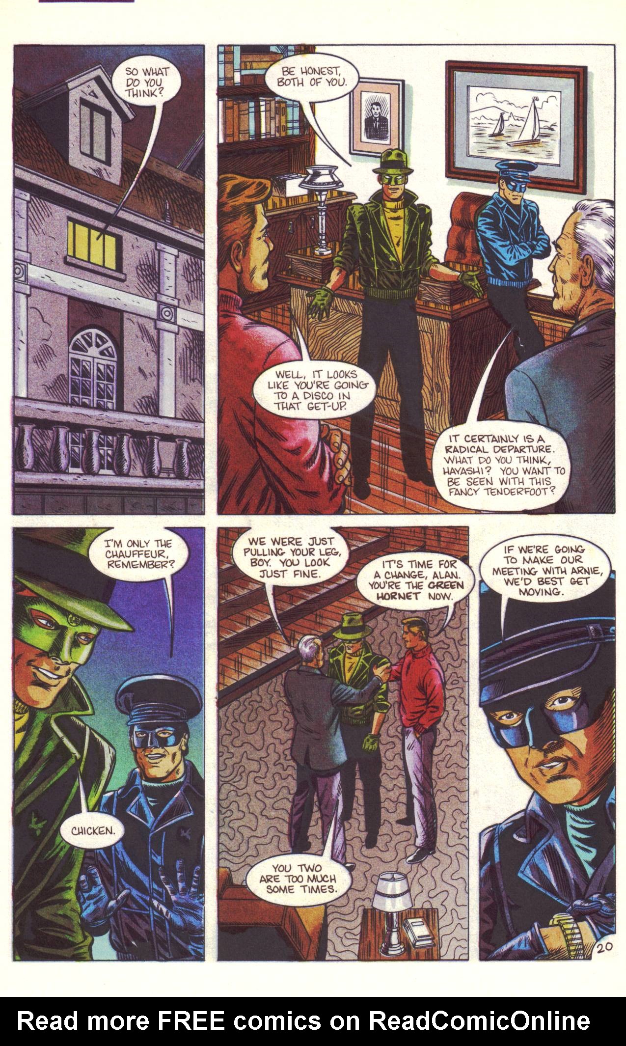 Read online The Green Hornet (1989) comic -  Issue #4 - 21