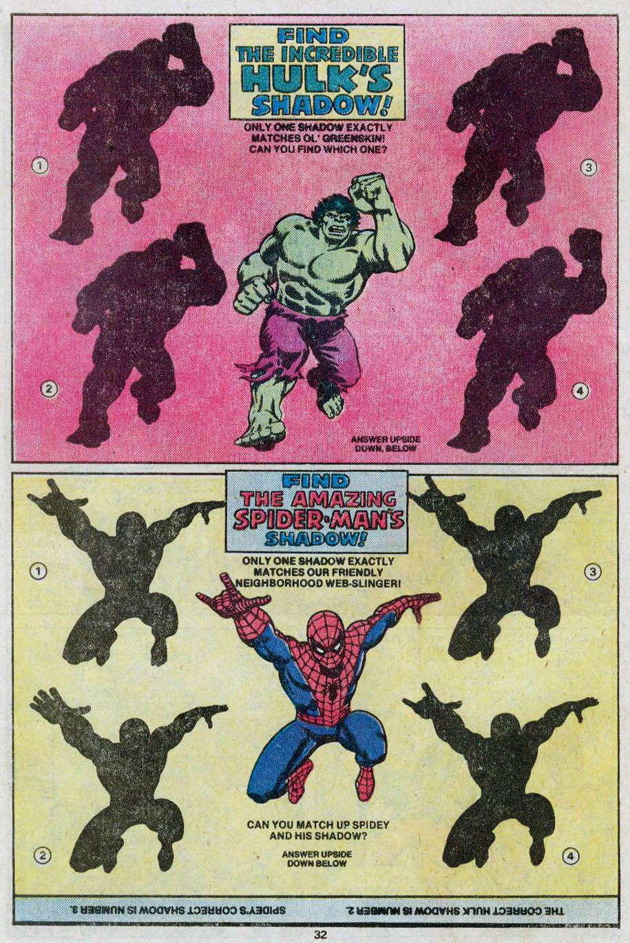 Read online Spider-Man, The Incredible Hulk, Captain America, and Spider-Woman comic -  Issue # Full - 34