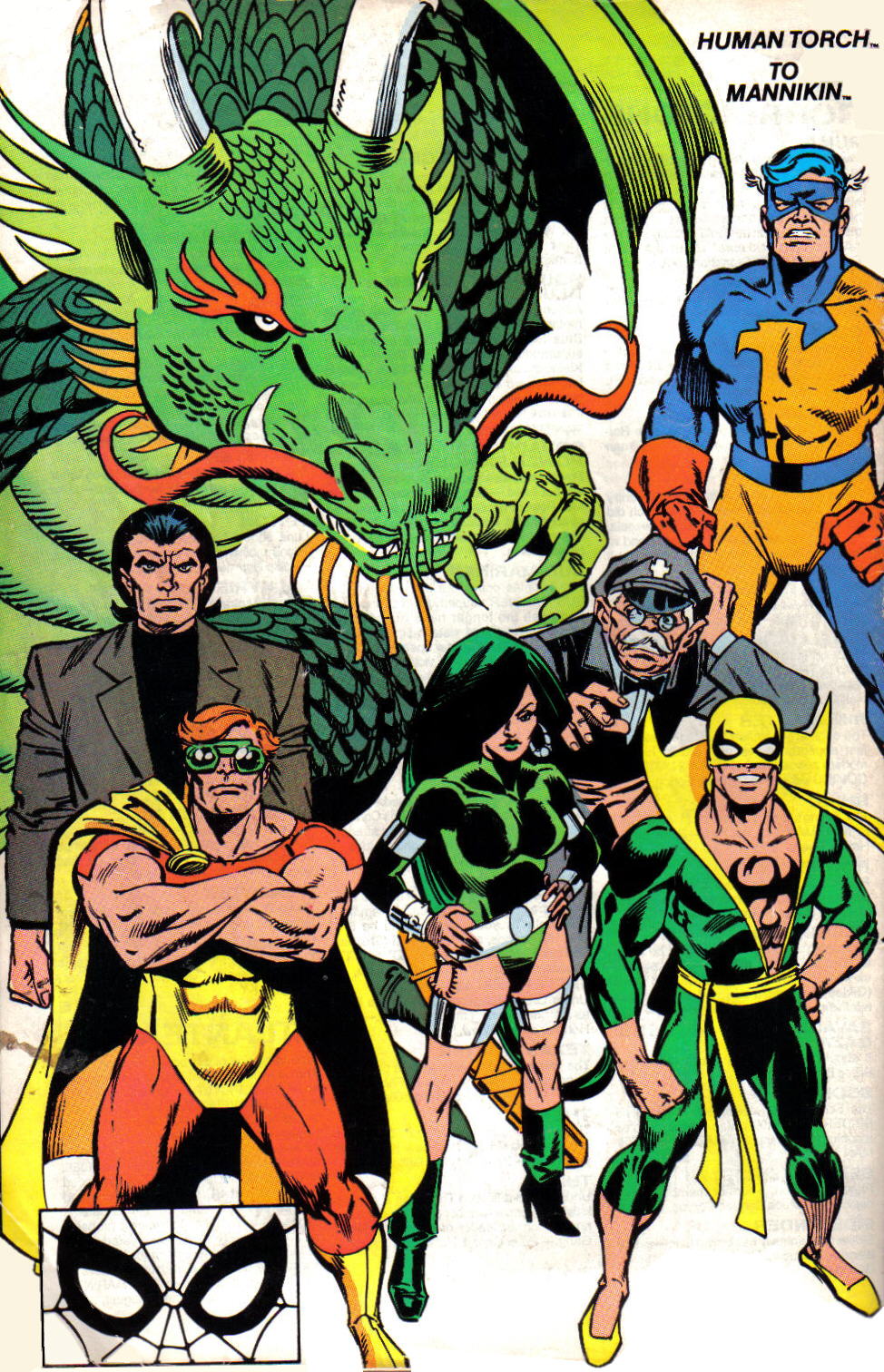 Read online The Official Handbook of the Marvel Universe: Update '89 comic -  Issue #4 - 52
