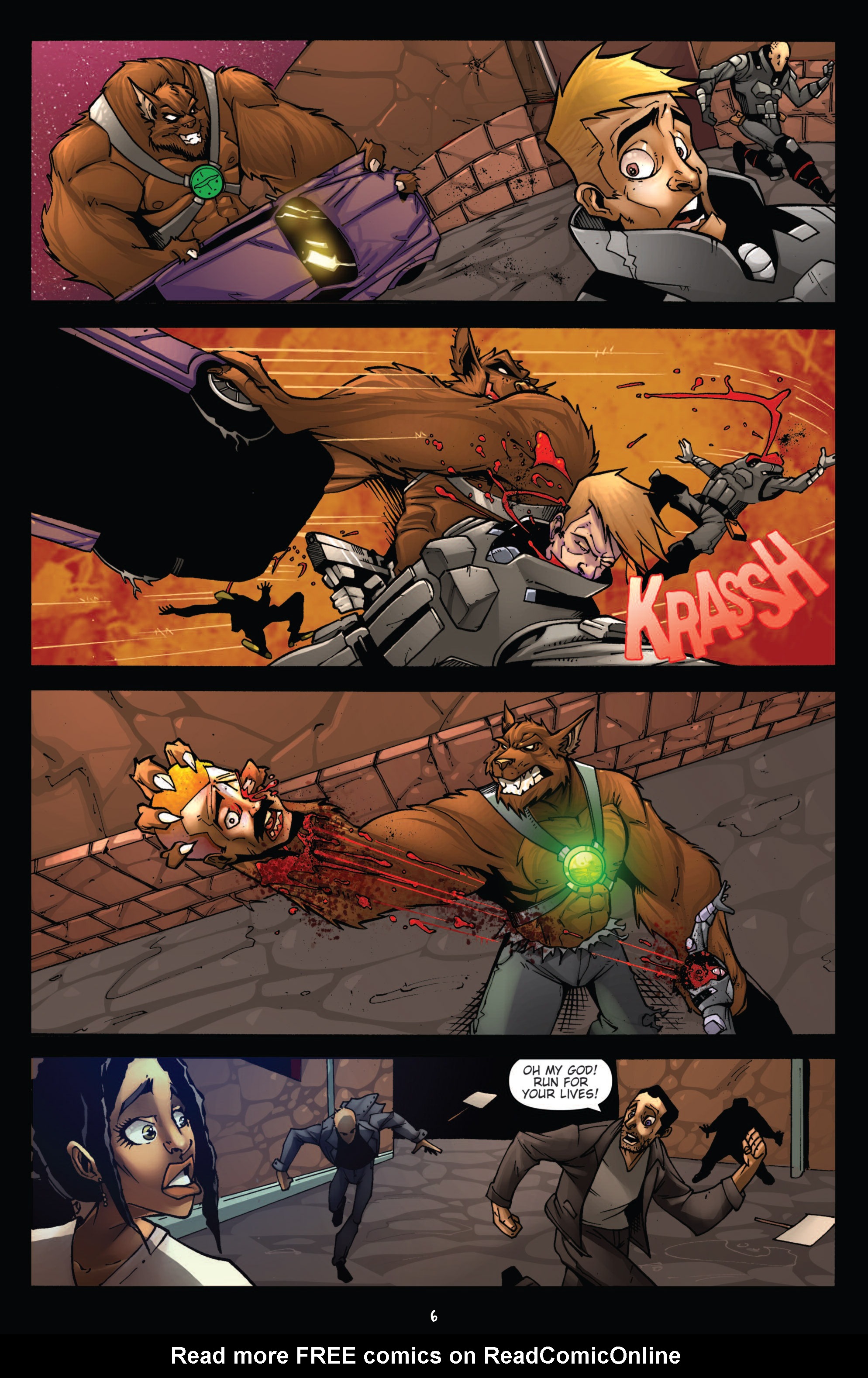 Read online Vitriol the Hunter comic -  Issue #3 - 8