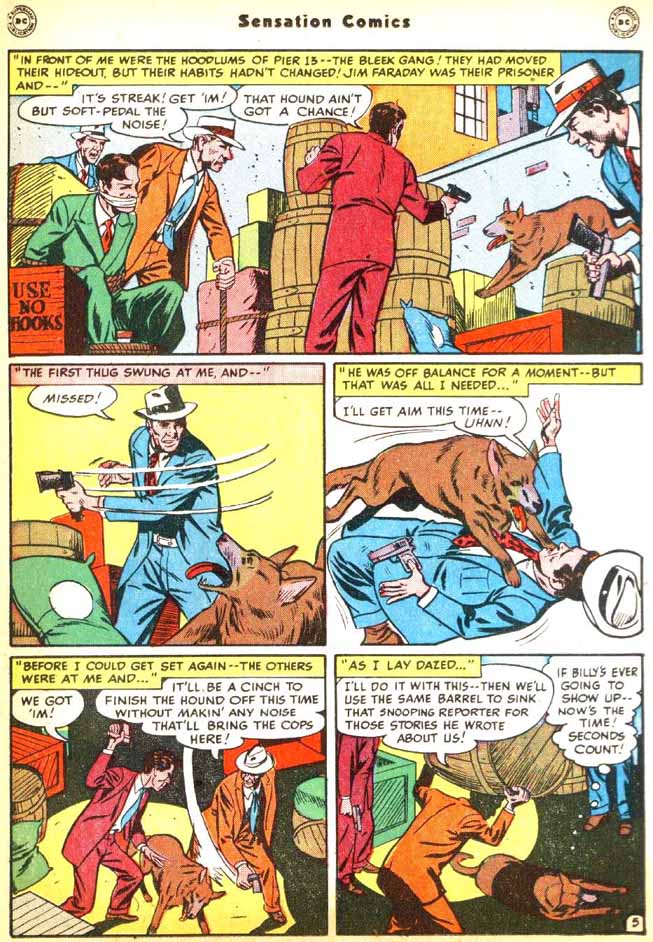 Read online Sensation (Mystery) Comics comic -  Issue #92 - 21