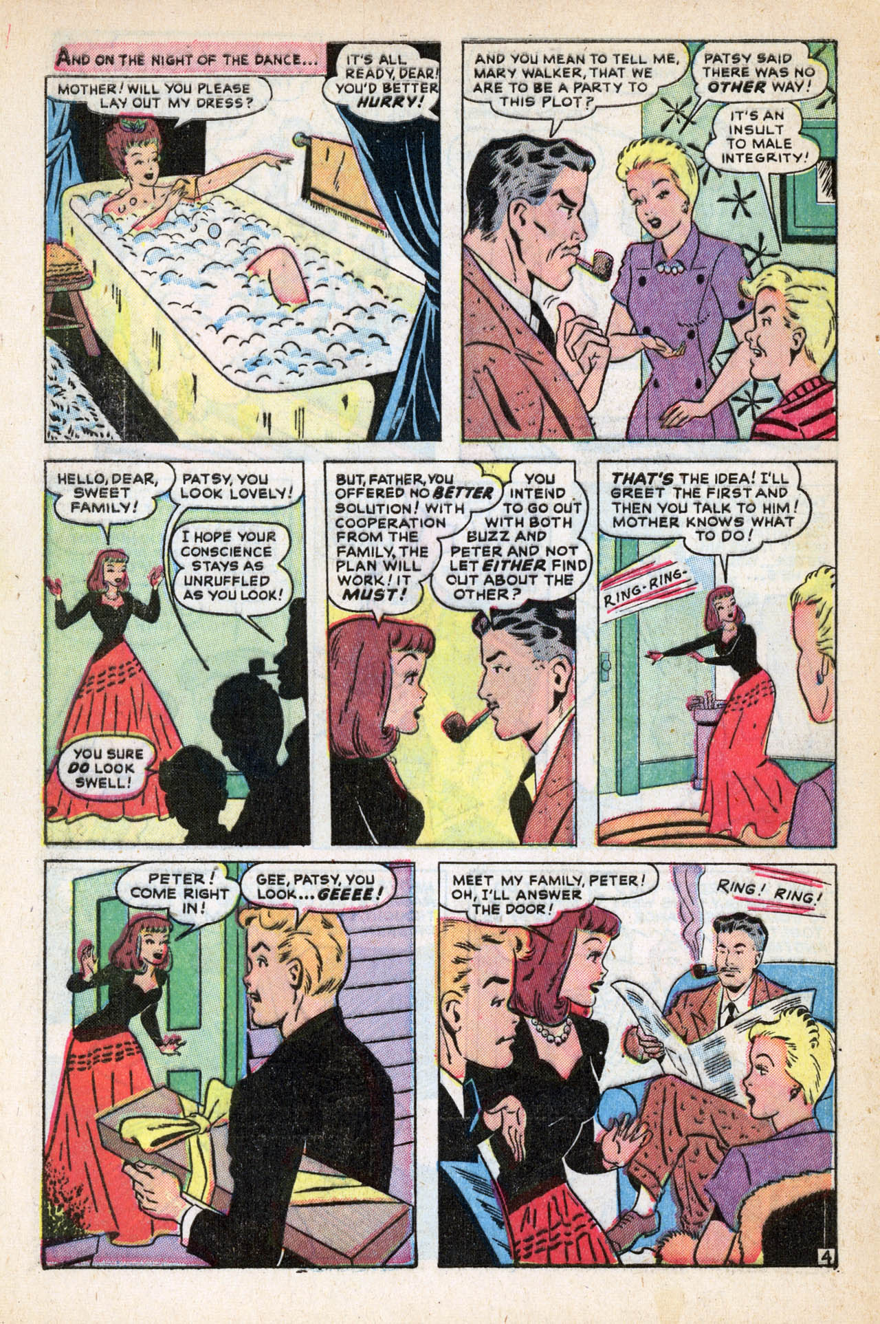 Read online Patsy Walker comic -  Issue #20 - 6