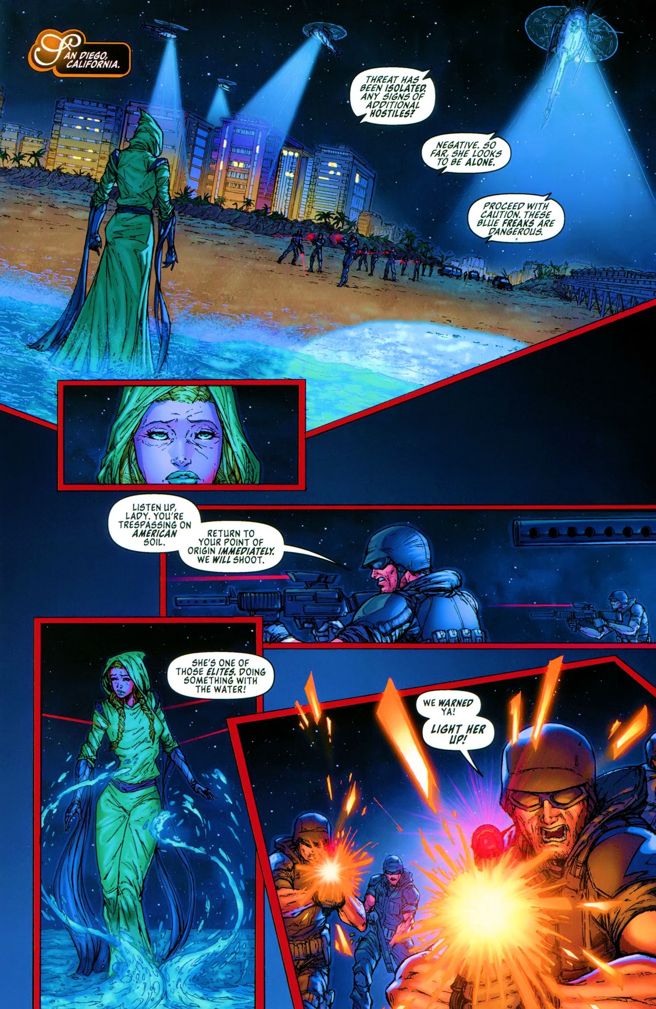 Read online Michael Turner's Fathom: The Elite Saga comic -  Issue #2 - 4