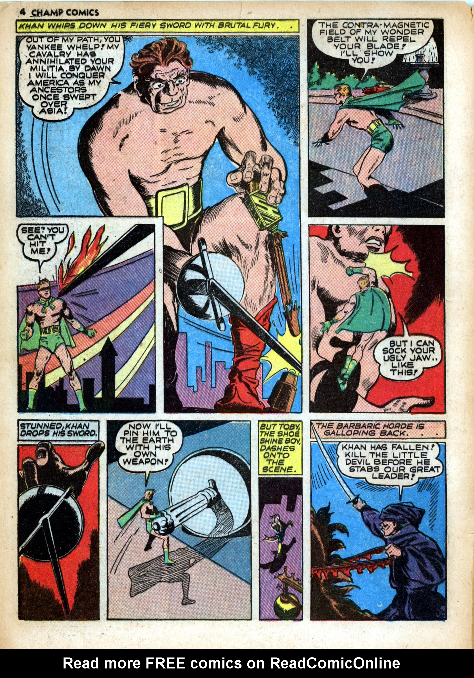 Read online Champ Comics comic -  Issue #15 - 6