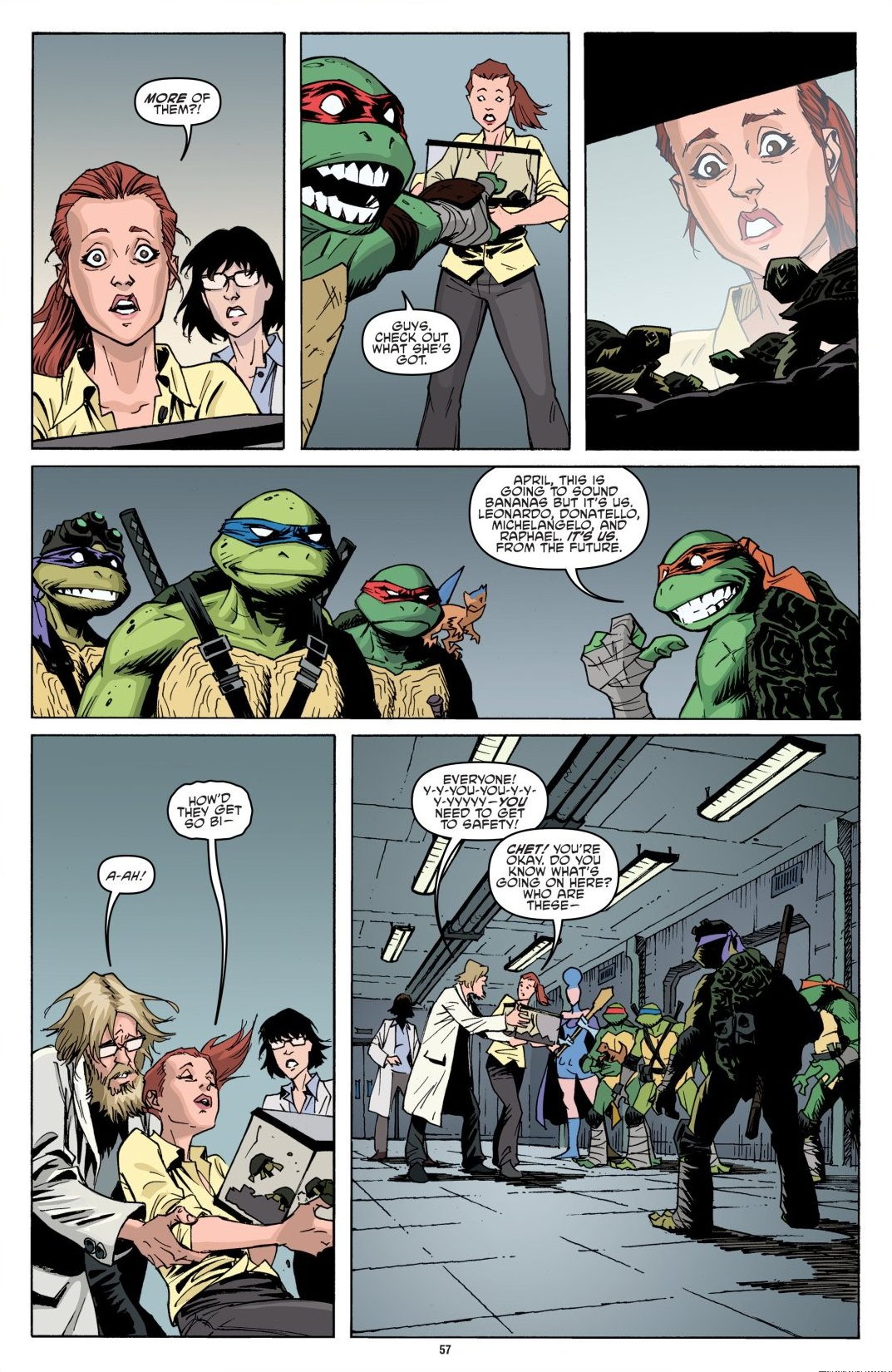 Read online Teenage Mutant Ninja Turtles: The IDW Collection comic -  Issue # TPB 8 (Part 1) - 57