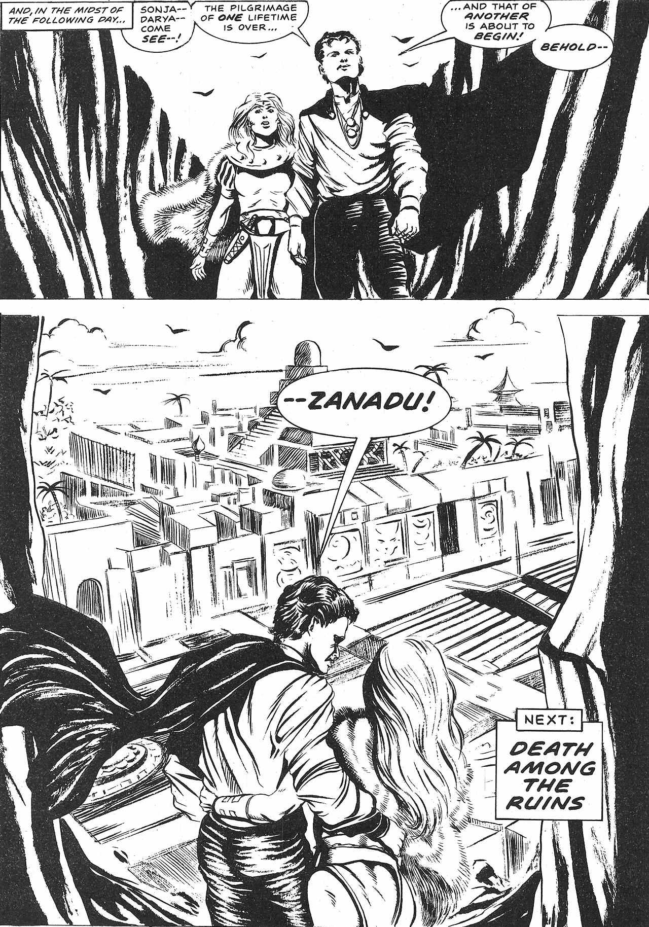 Read online The Savage Sword Of Conan comic -  Issue #209 - 62