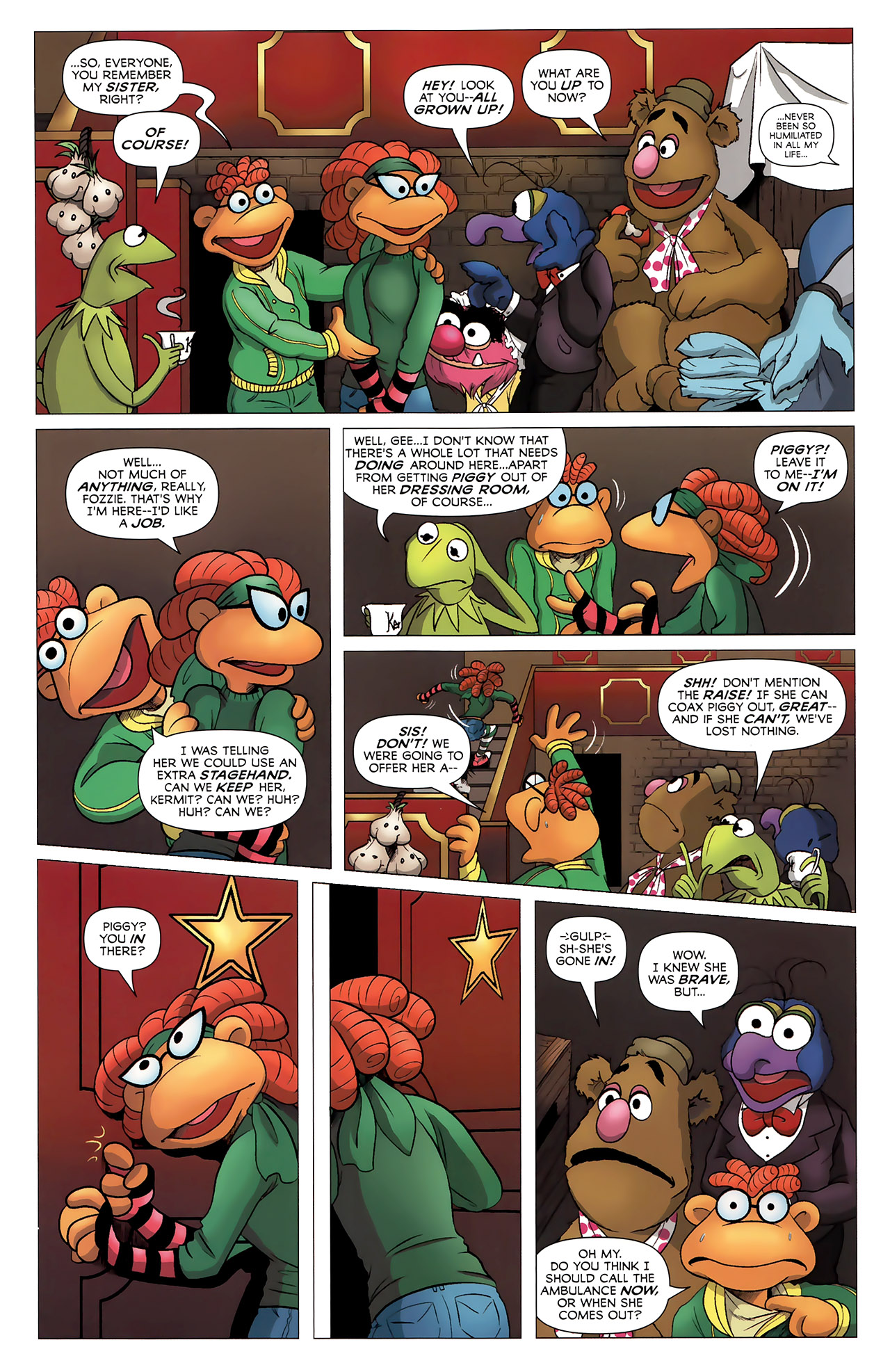 Read online The Muppet Show: The Comic Book comic -  Issue #4 - 9
