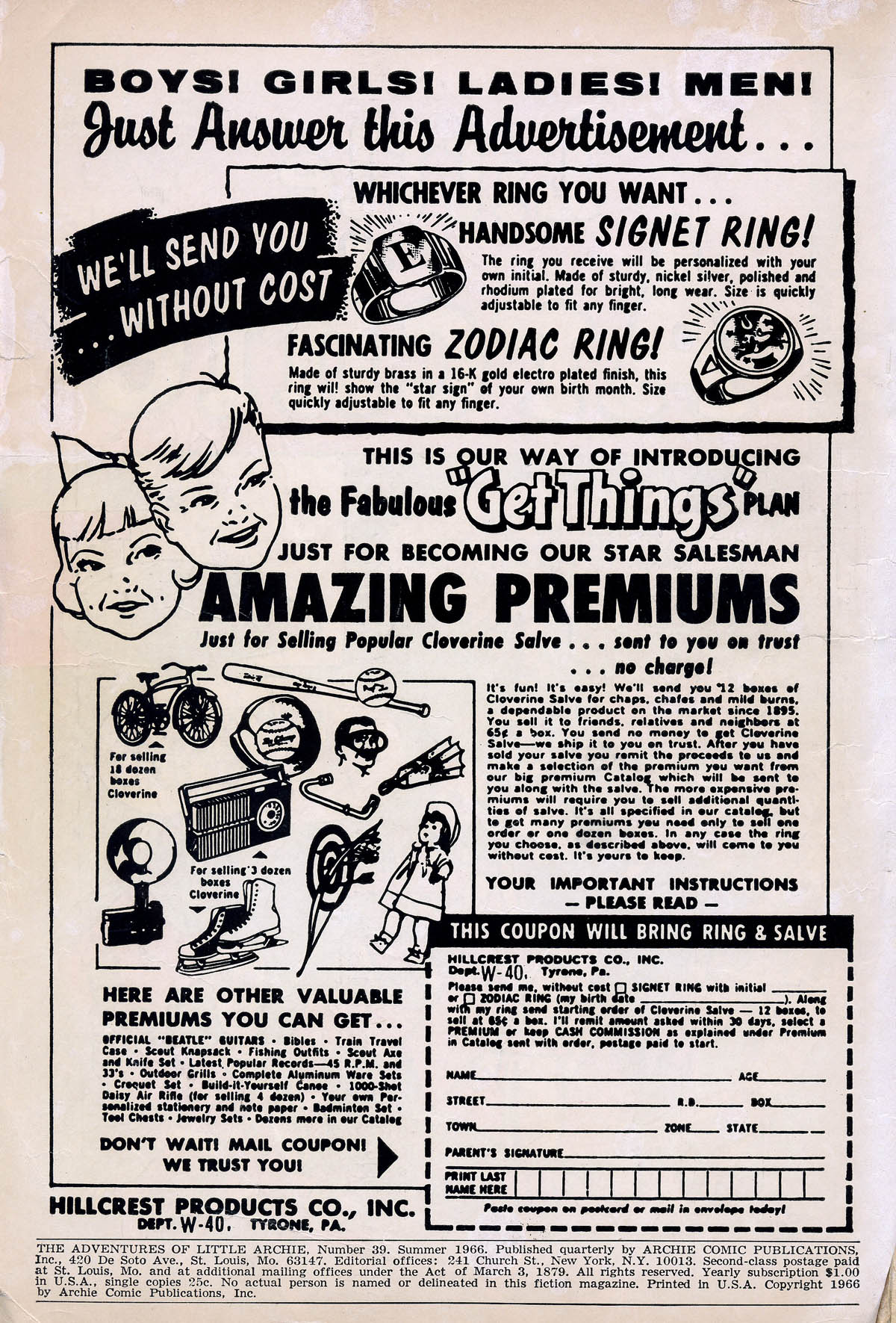 Read online The Adventures of Little Archie comic -  Issue #39 - 2