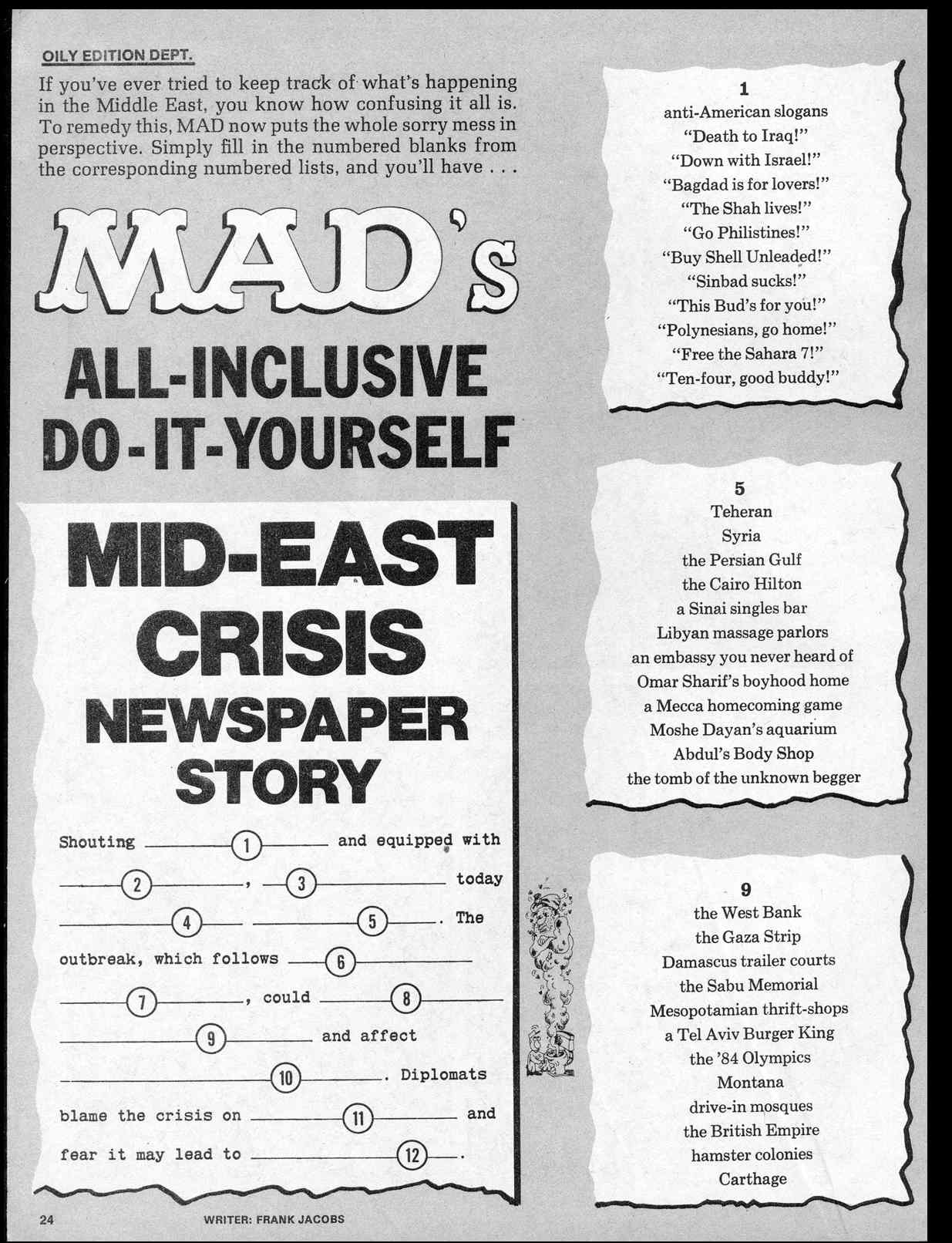 Read online MAD comic -  Issue #224 - 26