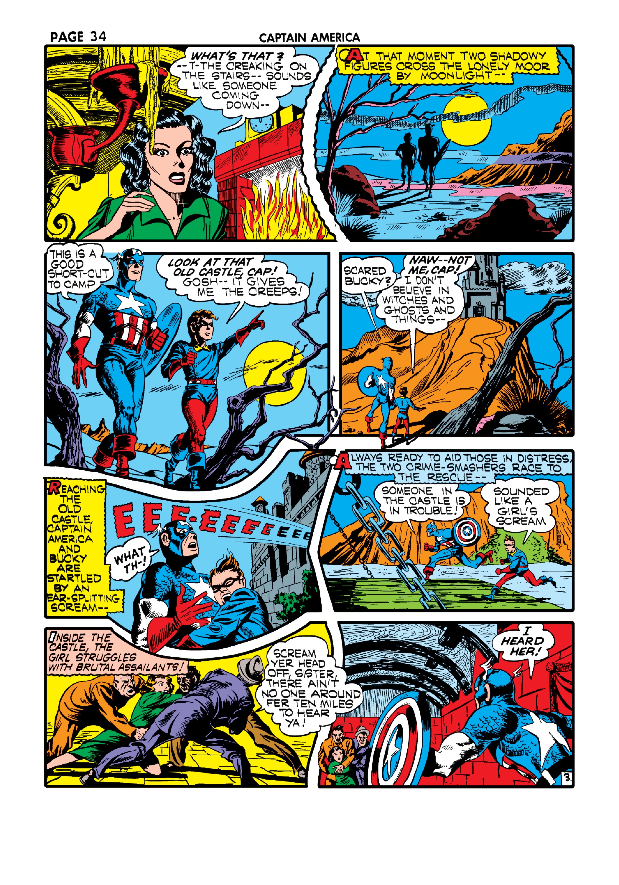Read online Marvel Masterworks: Golden Age Captain America comic -  Issue # TPB 2 (Part 3) - 39