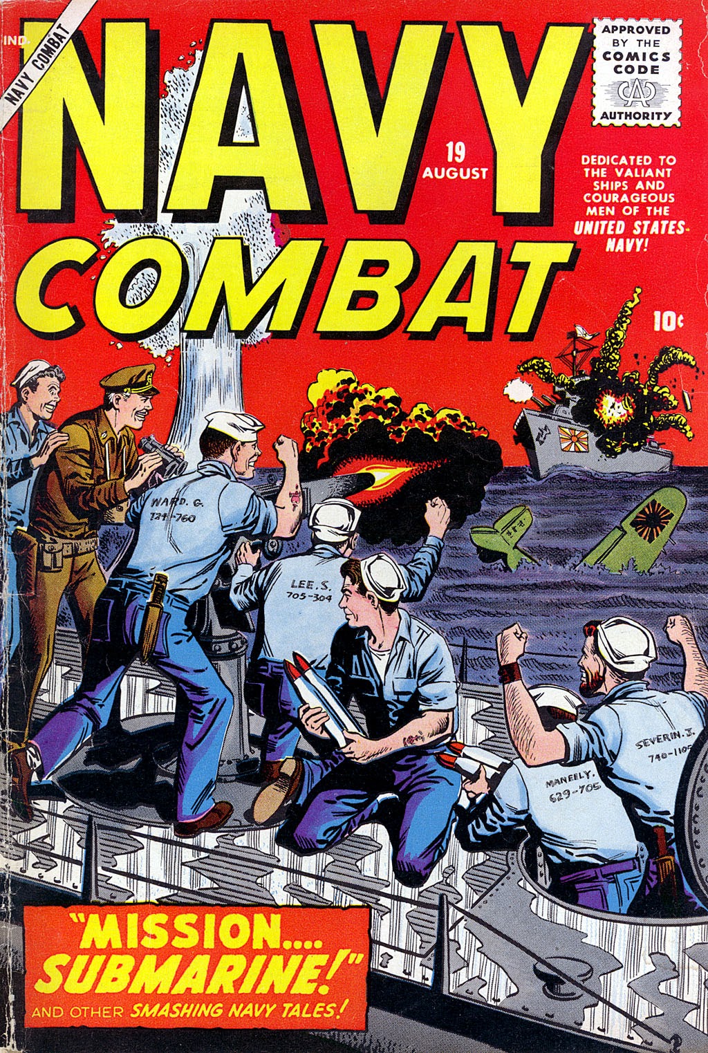 Read online Navy Combat comic -  Issue #19 - 1