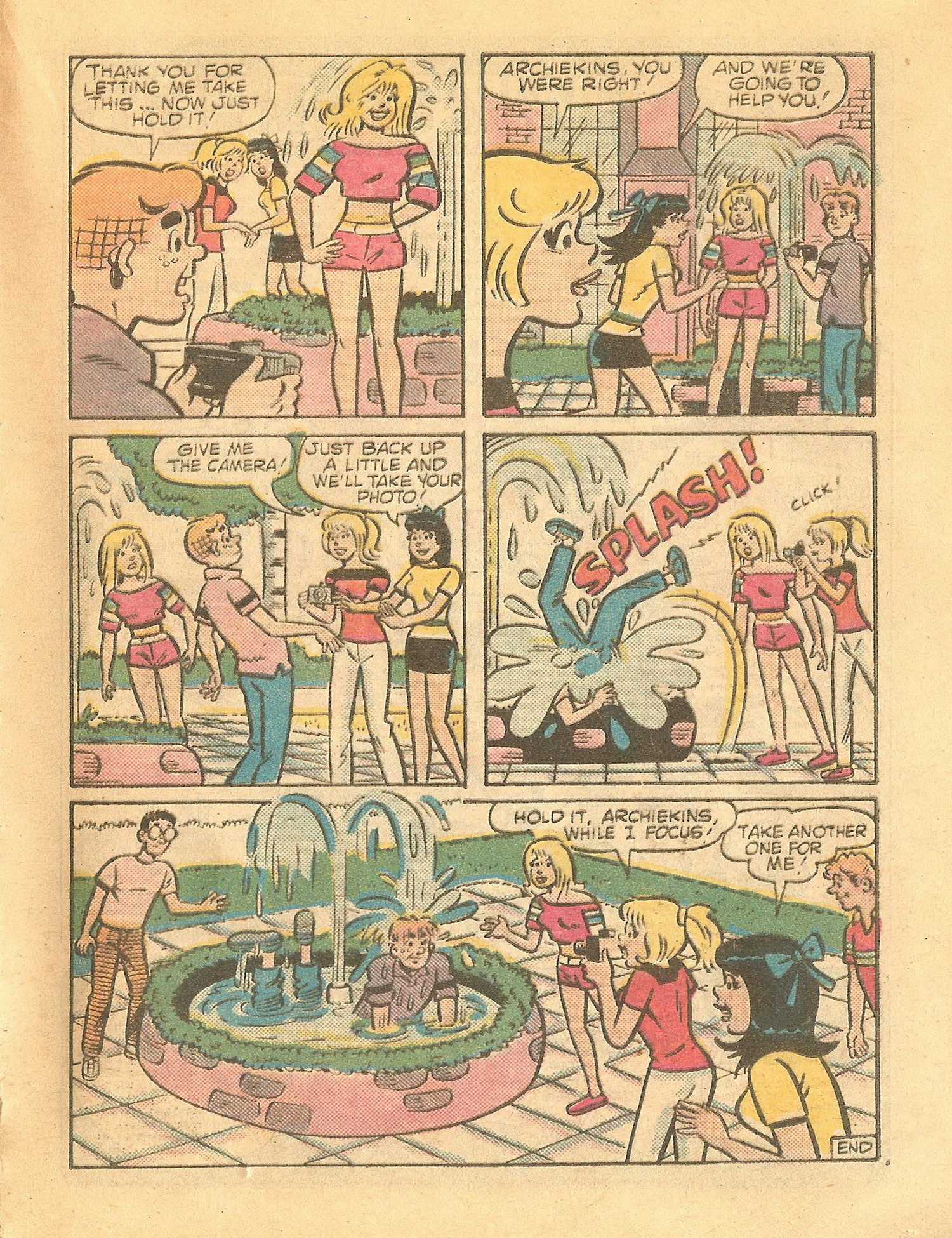 Read online Betty and Veronica Digest Magazine comic -  Issue #27 - 128