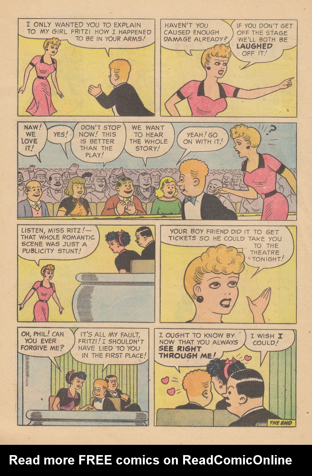 Read online Fritzi Ritz (1953) comic -  Issue #58 - 24