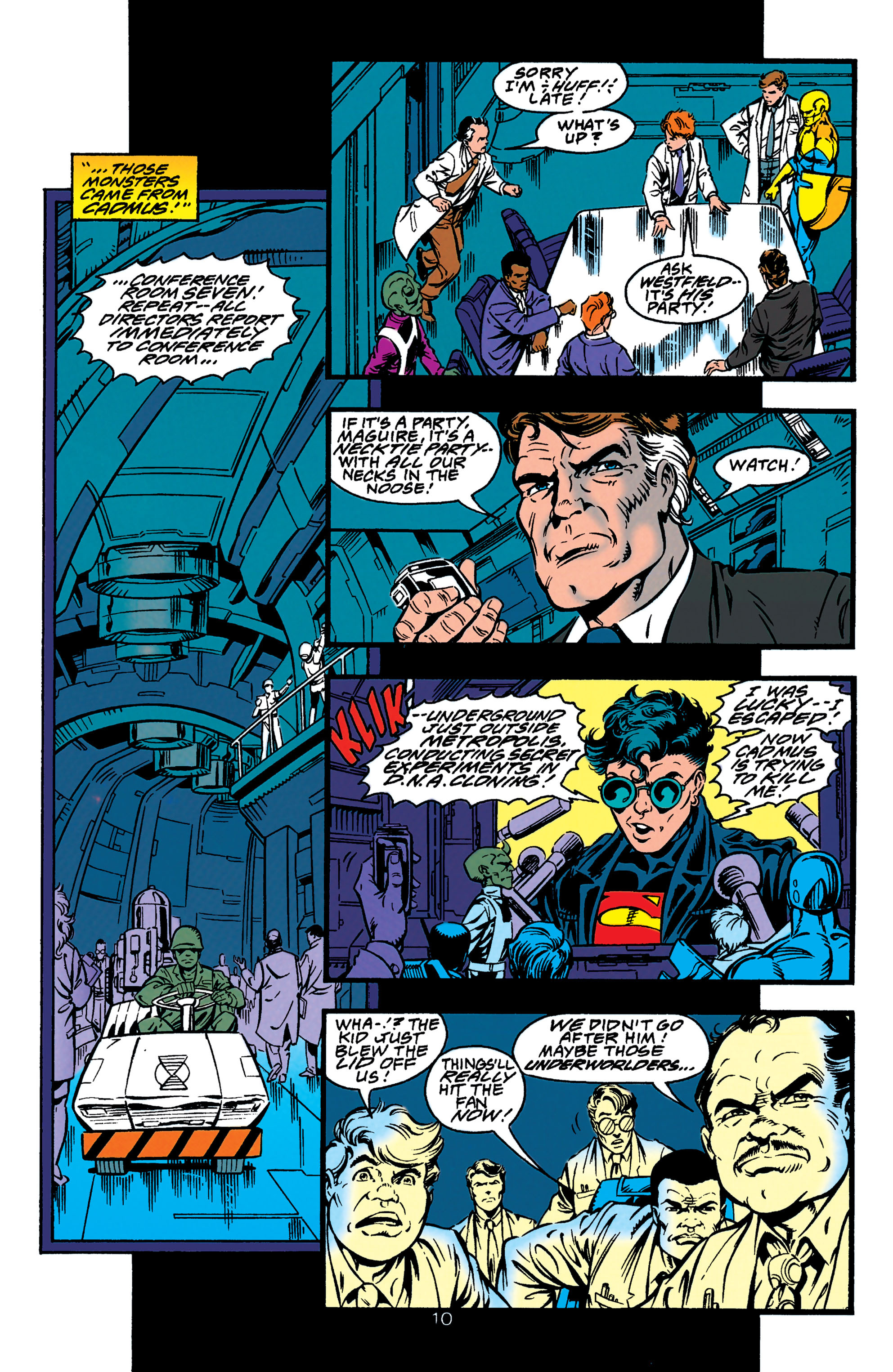 Read online Adventures of Superman (1987) comic -  Issue #506 - 11