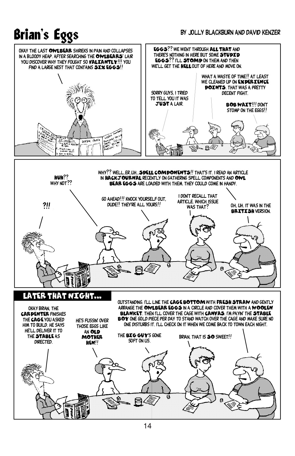 Read online Knights of the Dinner Table comic -  Issue #20 - 16