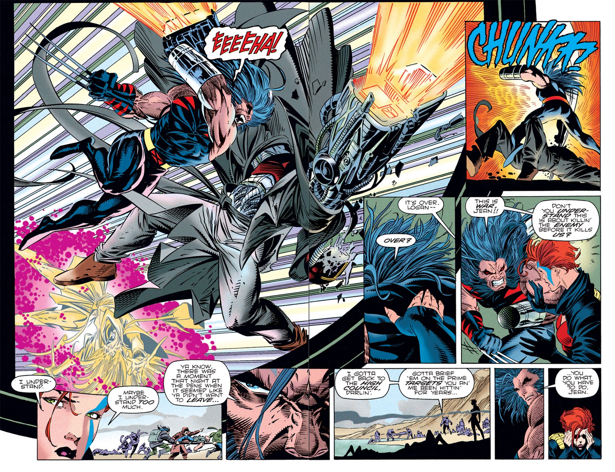 Read online Weapon X (1995) comic -  Issue #2 - 8