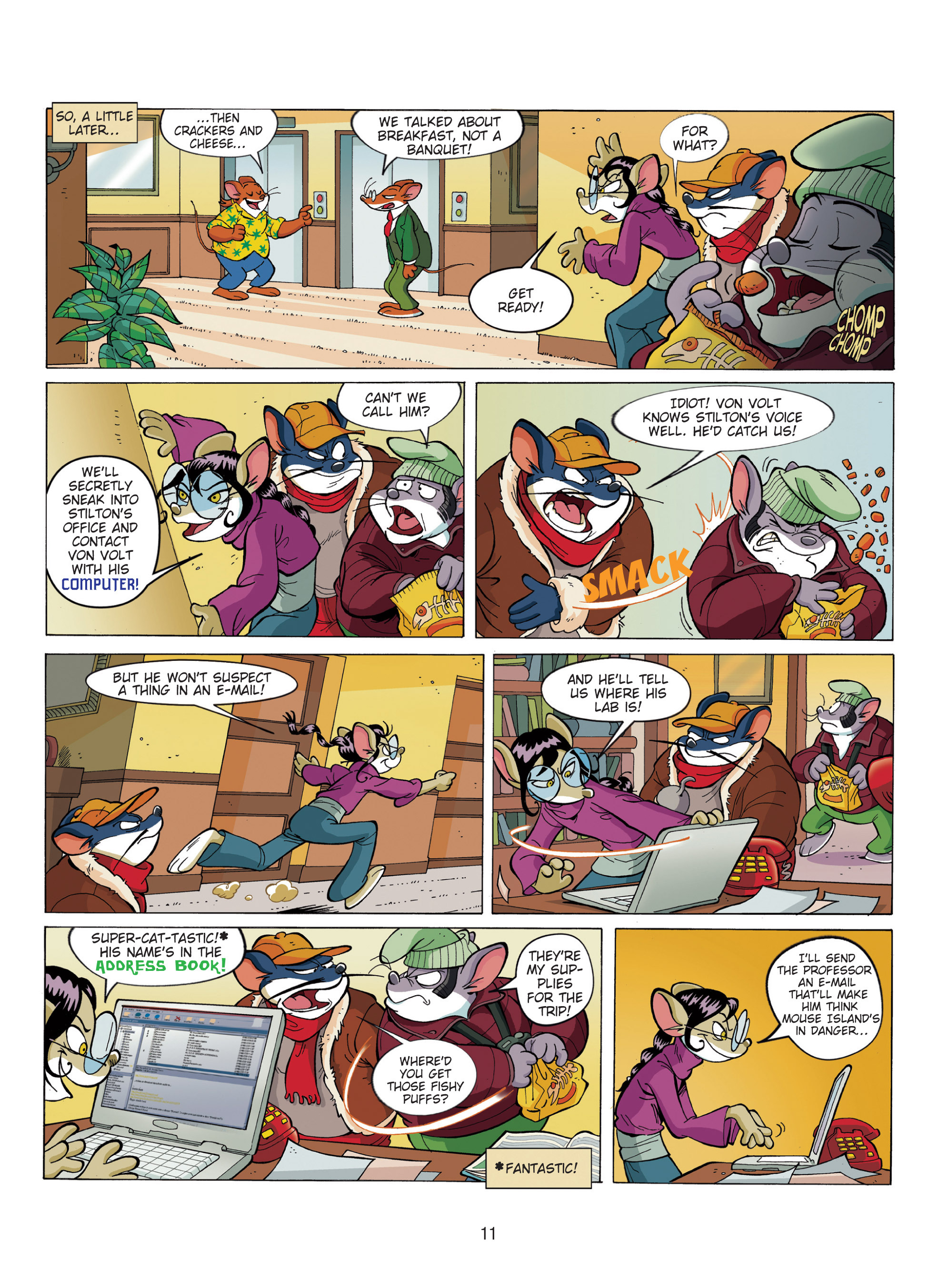Read online Geronimo Stilton comic -  Issue # TPB 7 - 11