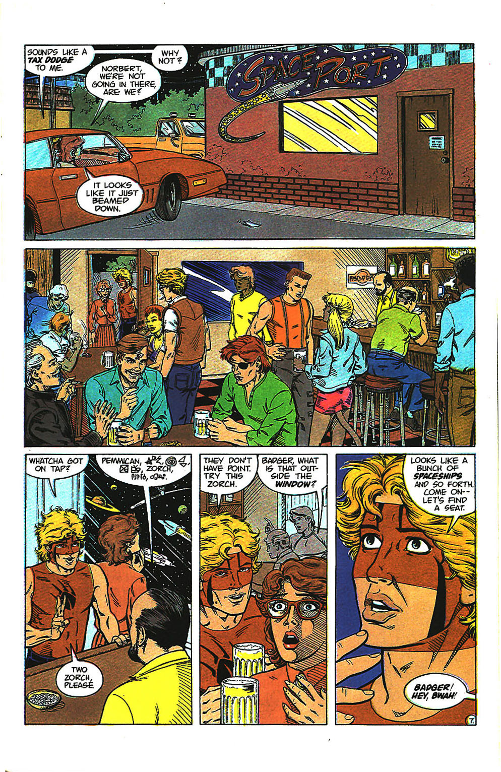 Read online The Badger comic -  Issue #29 - 10