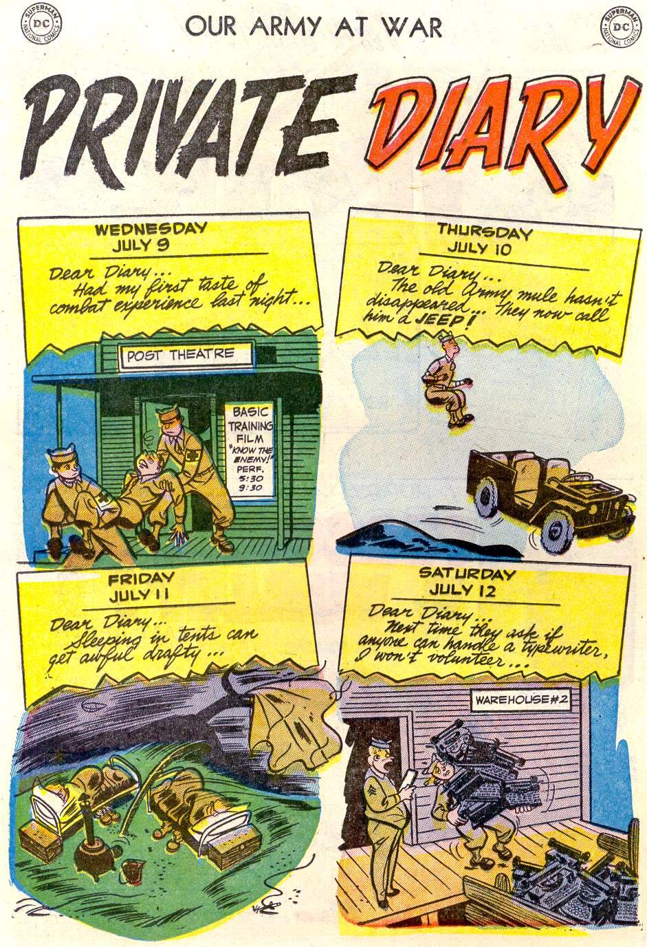 Read online Our Army at War (1952) comic -  Issue #5 - 20