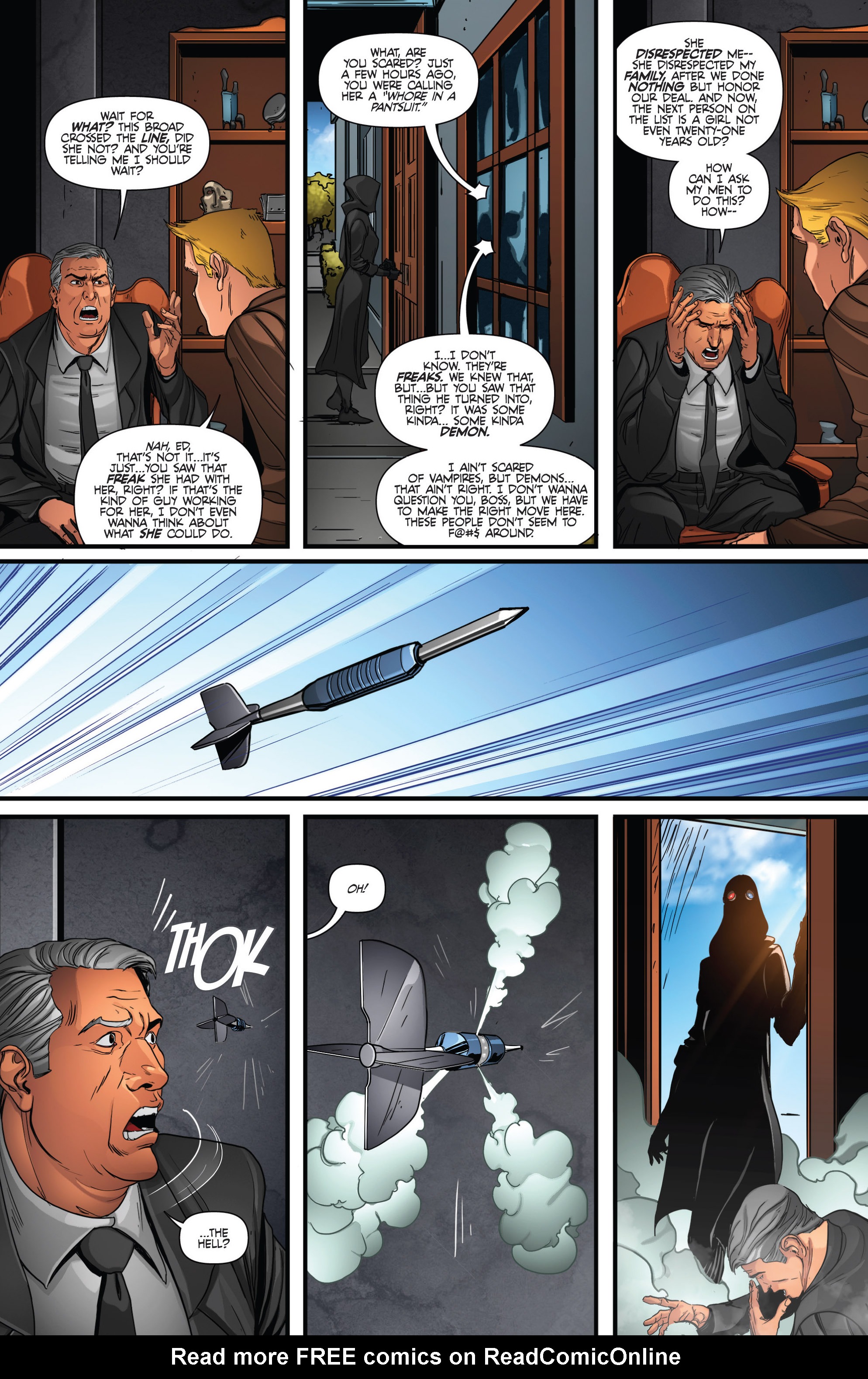 Read online Van Helsing vs The Mummy of Amun-Ra comic -  Issue #4 - 17