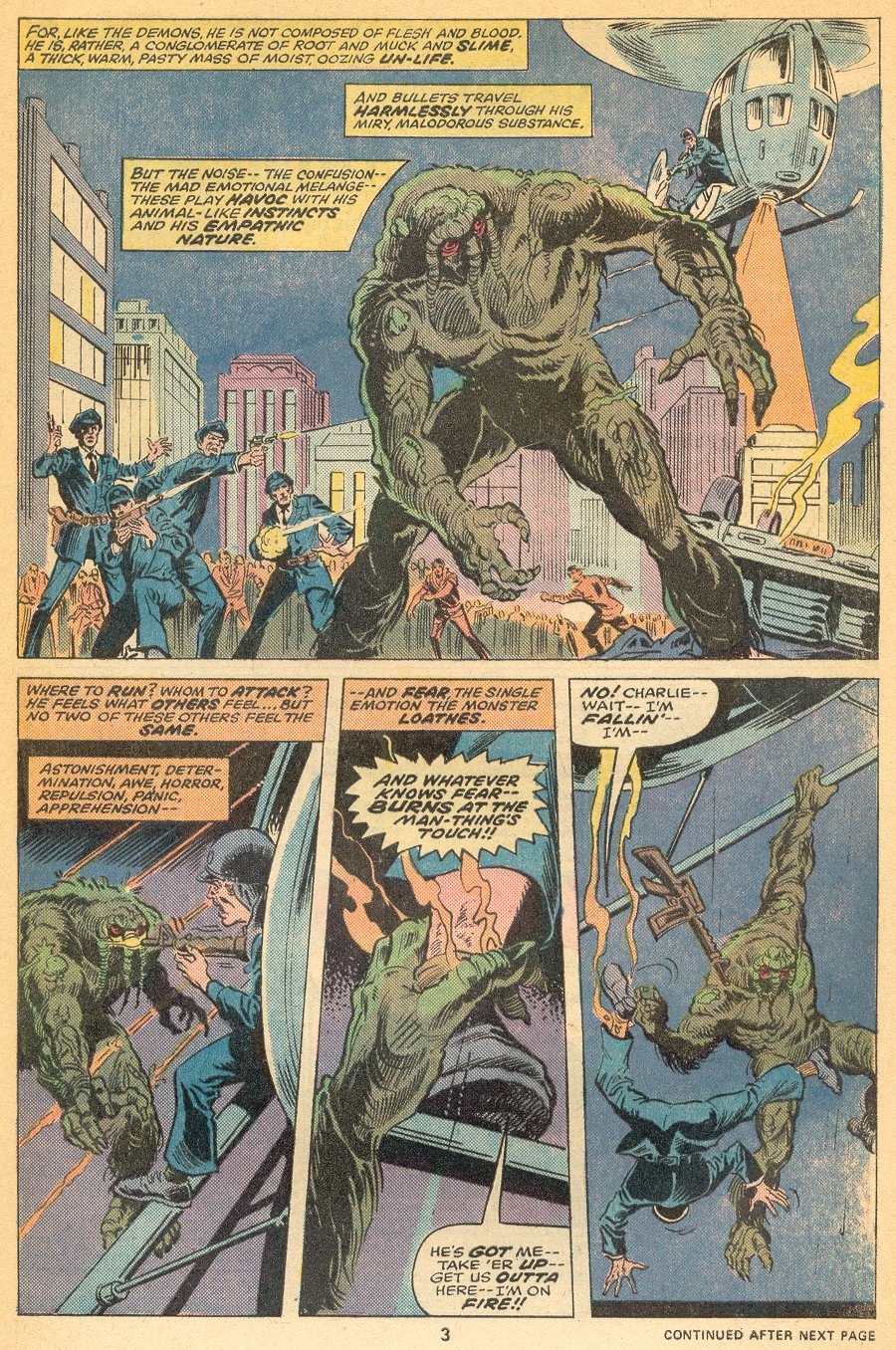 Read online Man-Thing (1974) comic -  Issue #21 - 4