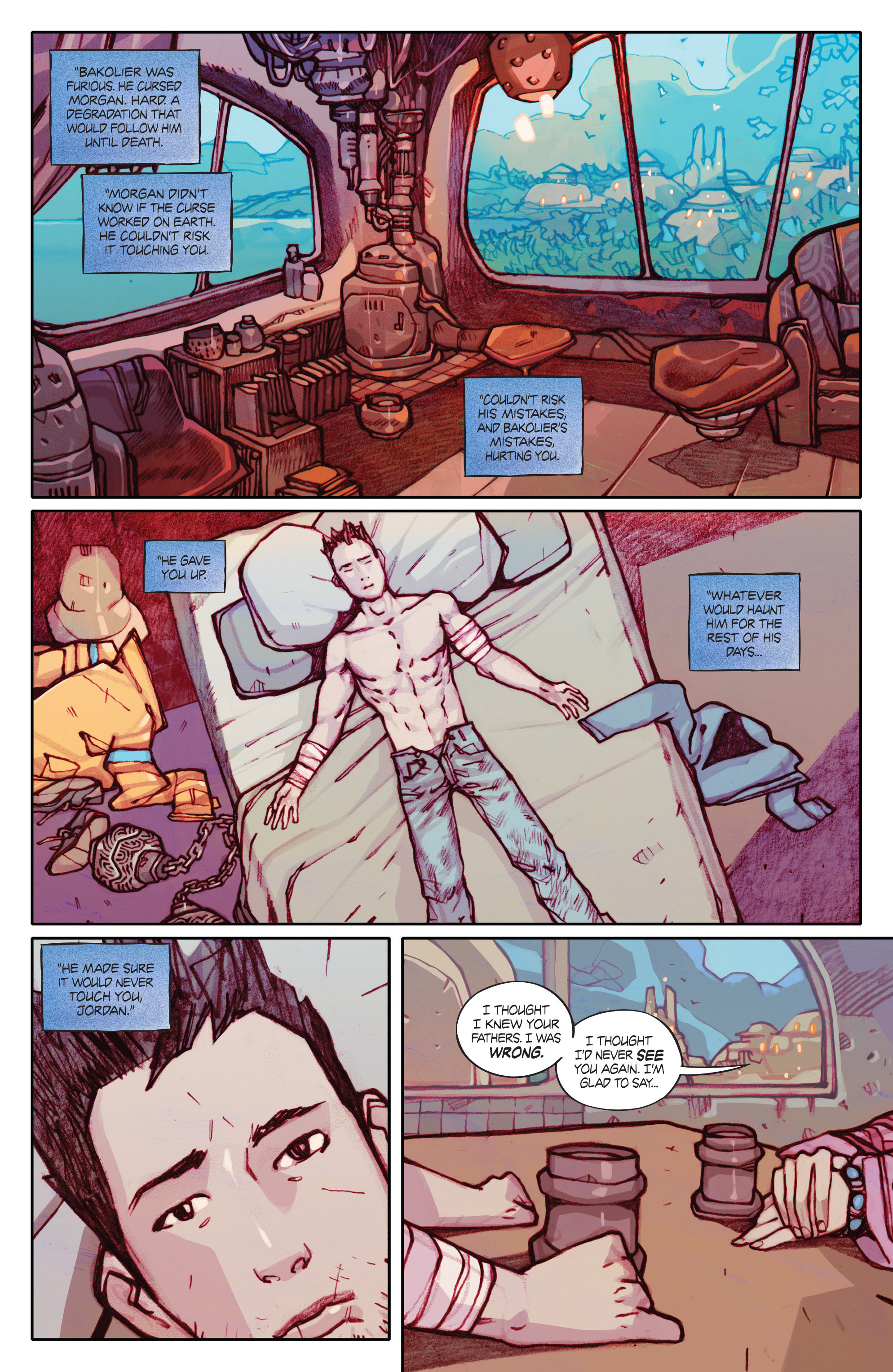 Read online Namesake comic -  Issue #3 - 10