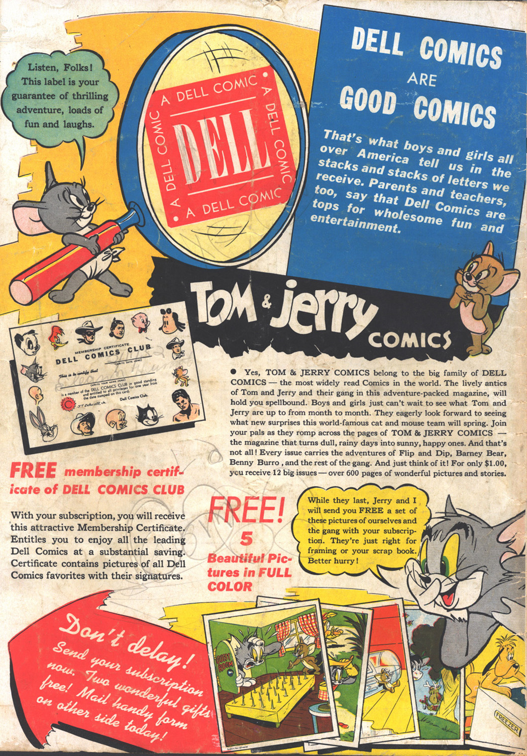 Read online Tom & Jerry Comics comic -  Issue #80 - 52