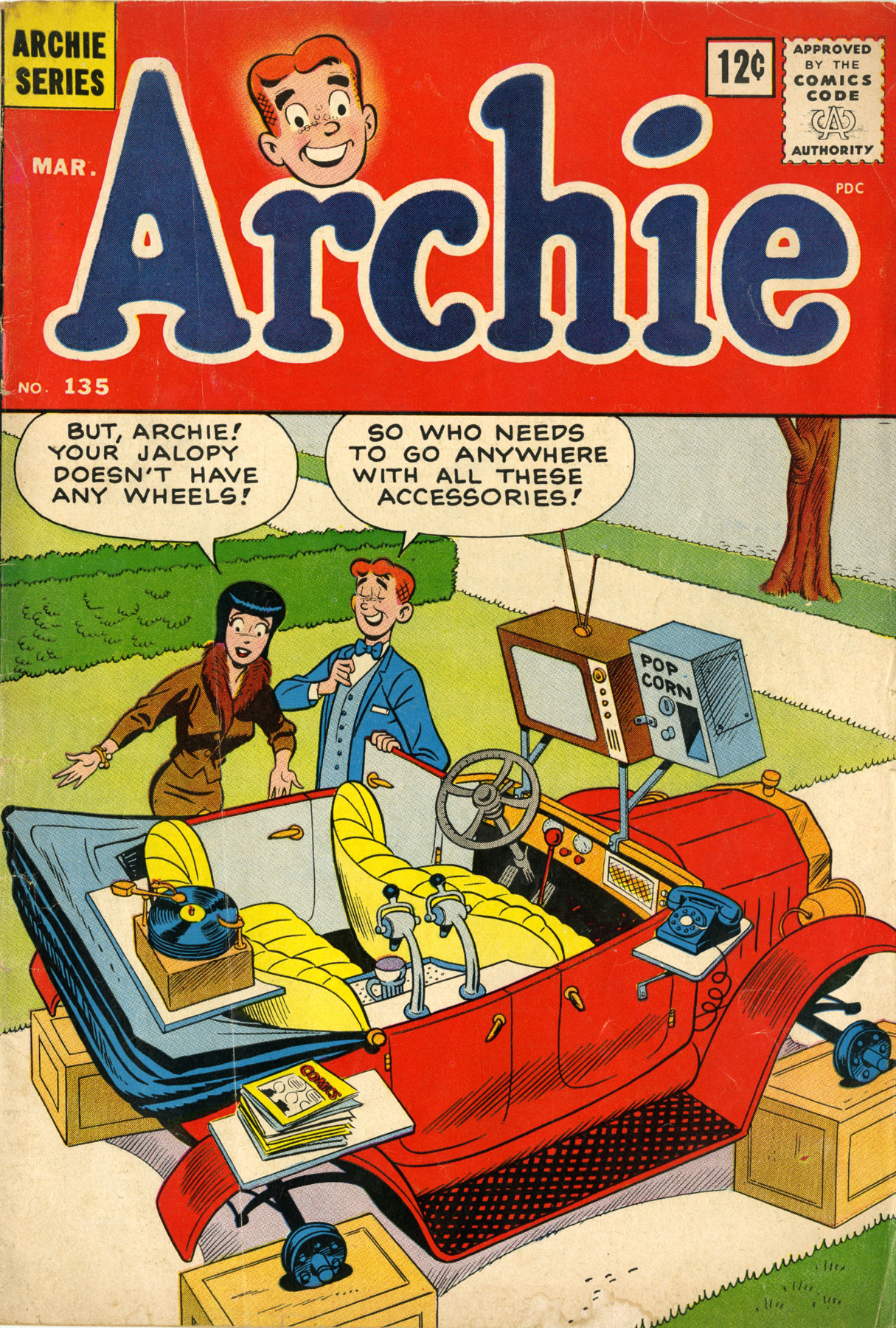 Read online Archie (1960) comic -  Issue #135 - 1