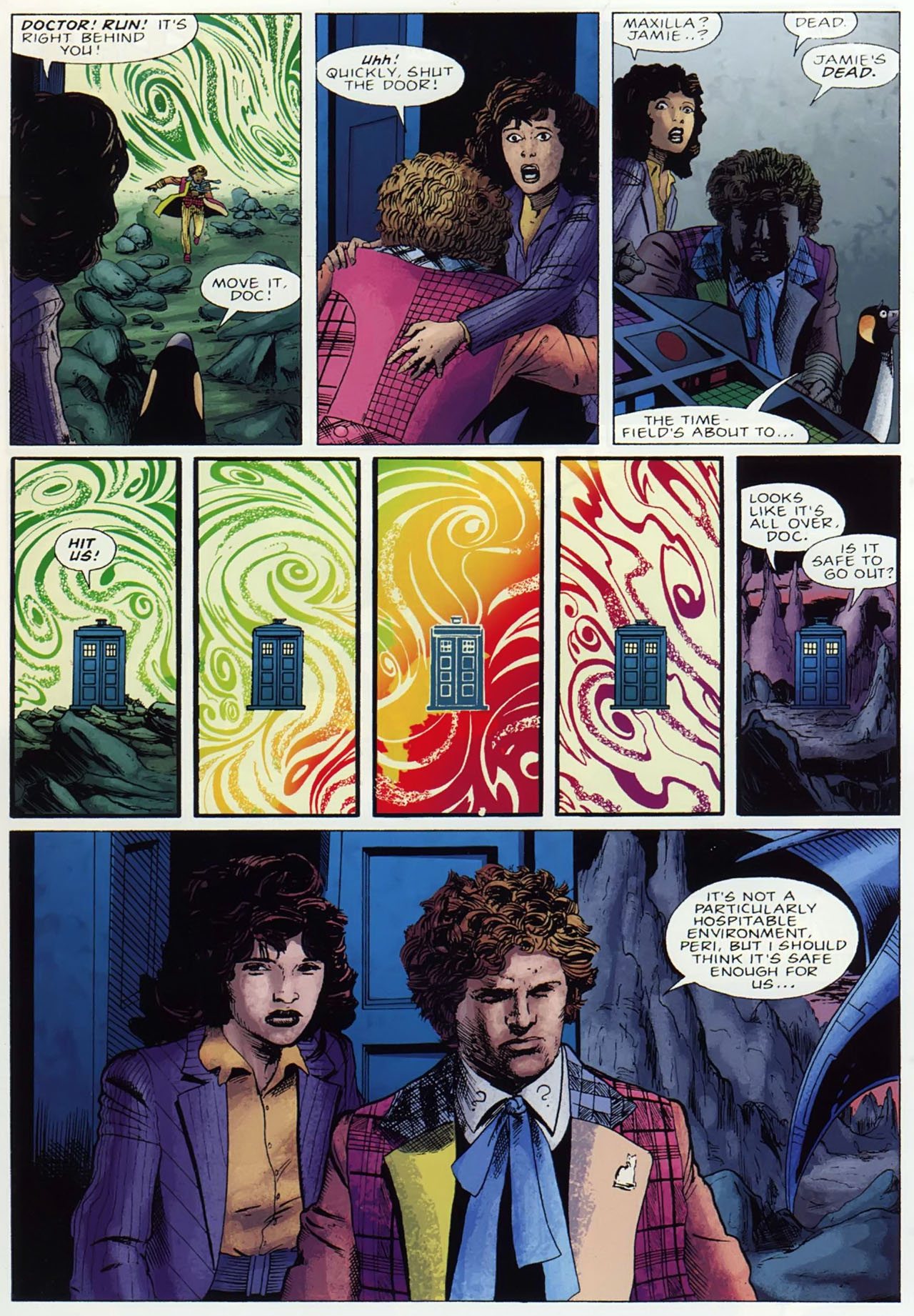 Read online Grant Morrison's Doctor Who comic -  Issue #2 - 22