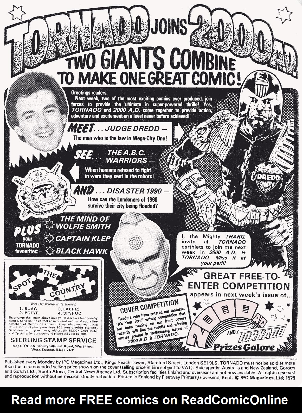 Read online Tornado comic -  Issue #22 - 2