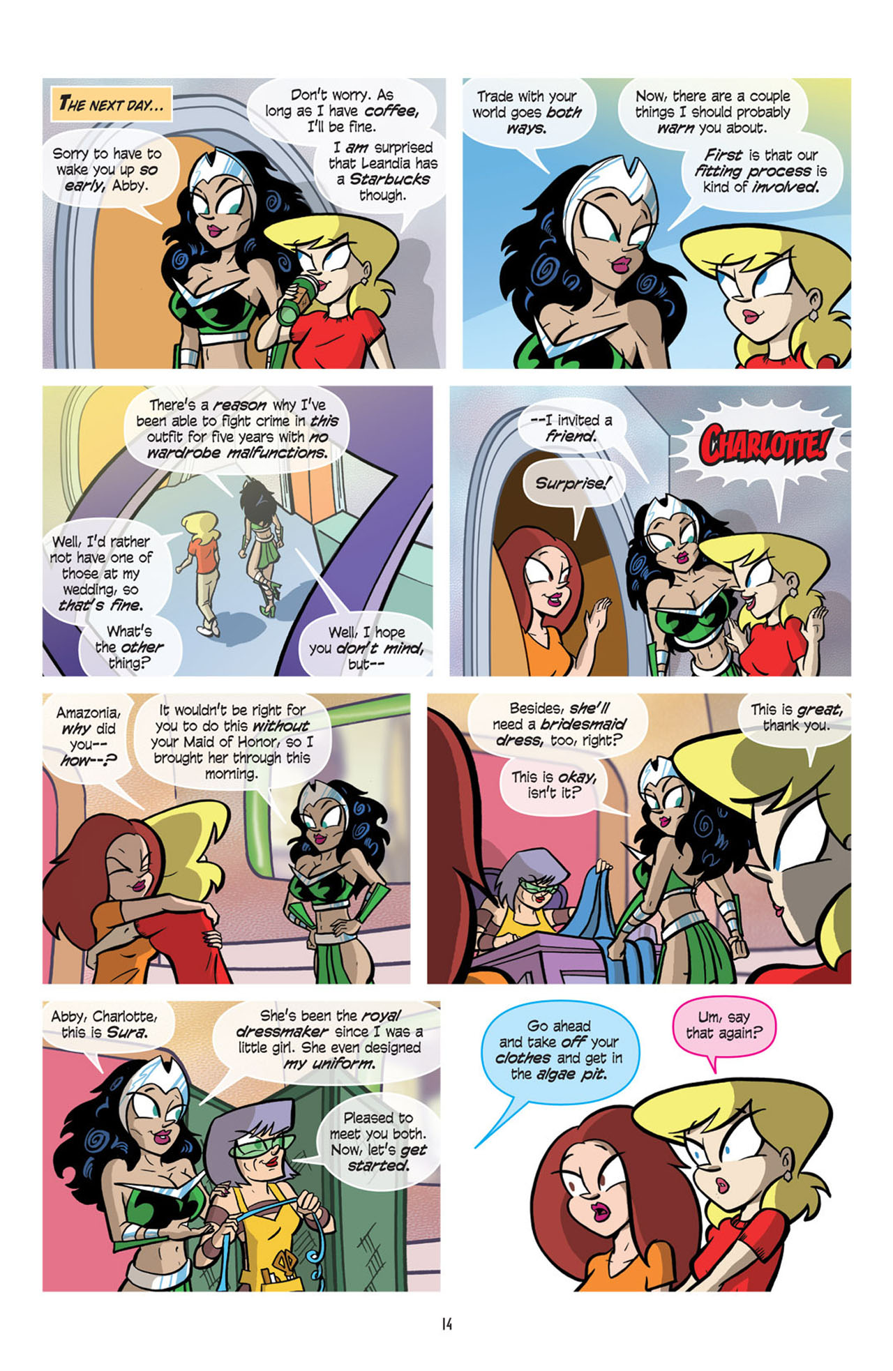 Read online Love and Capes comic -  Issue #11 - 16