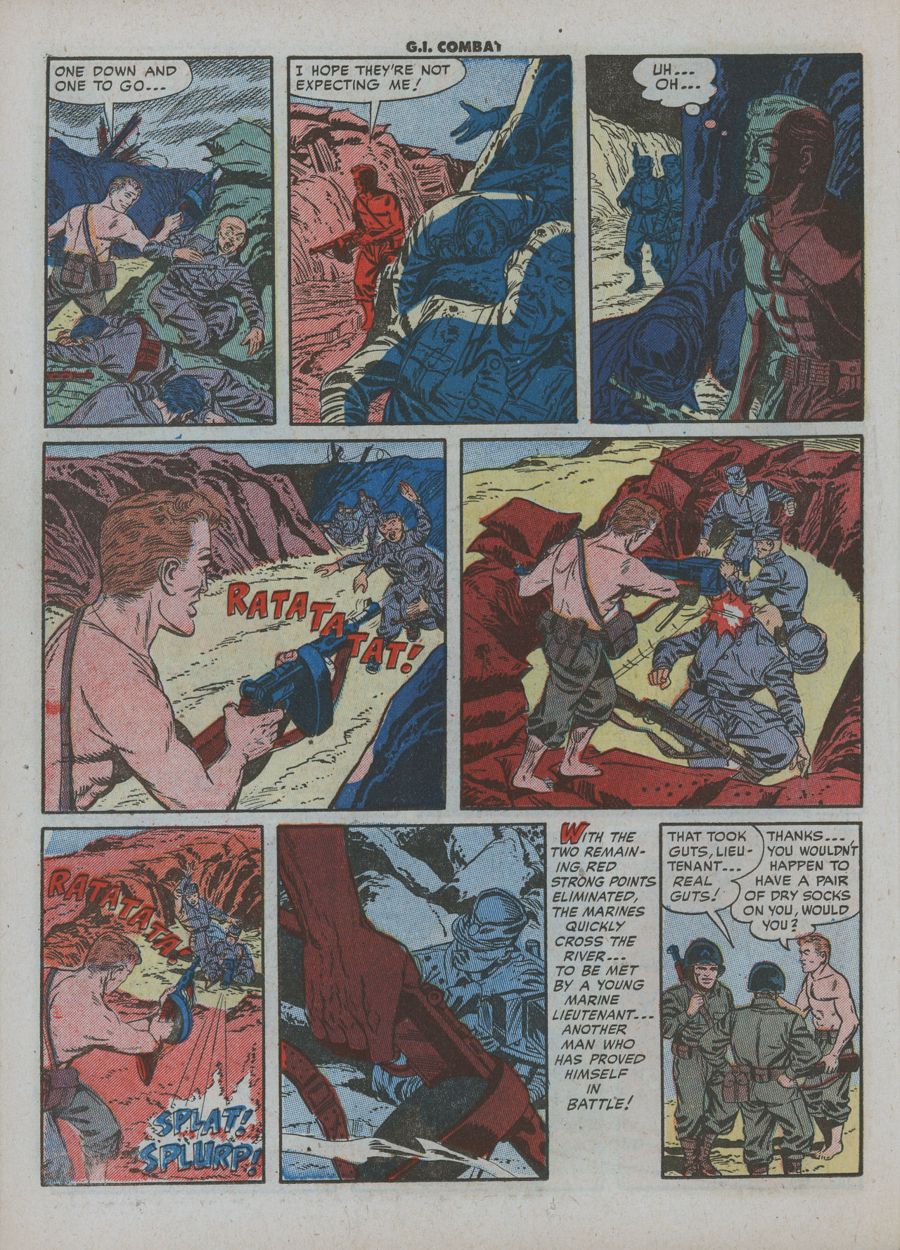 Read online G.I. Combat (1952) comic -  Issue #4 - 24