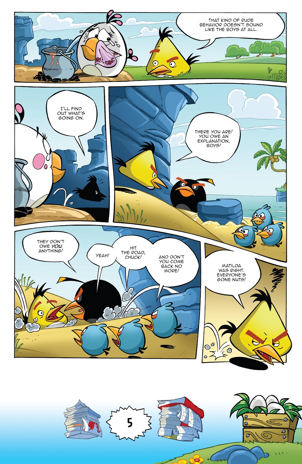 Angry Birds Comics (2016) issue 6 - Page 7