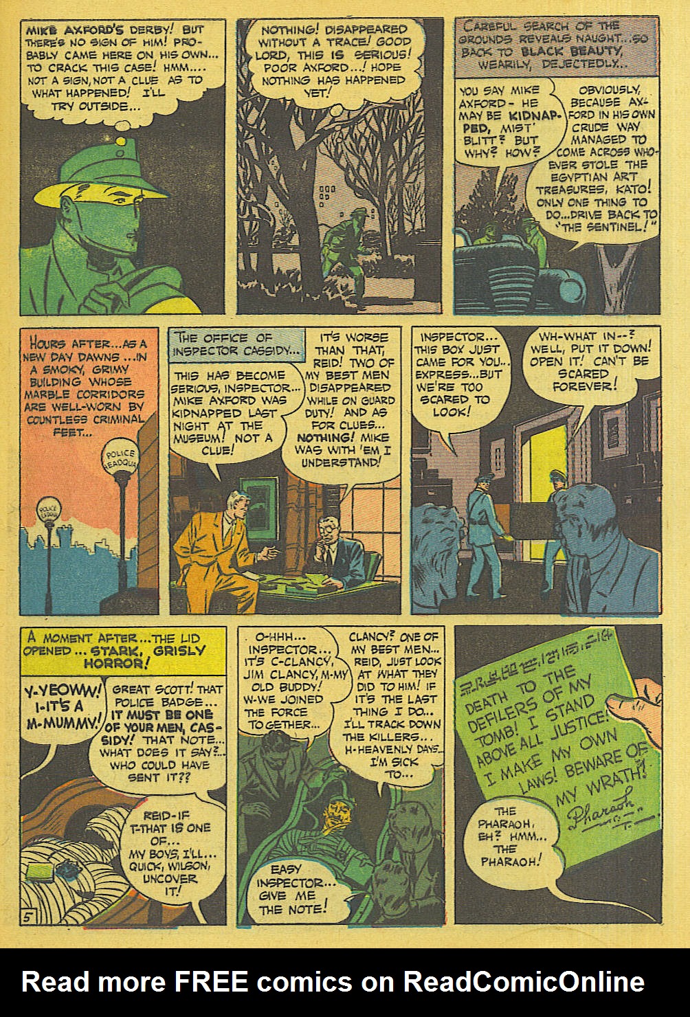 Read online Green Hornet Comics comic -  Issue #29 - 6