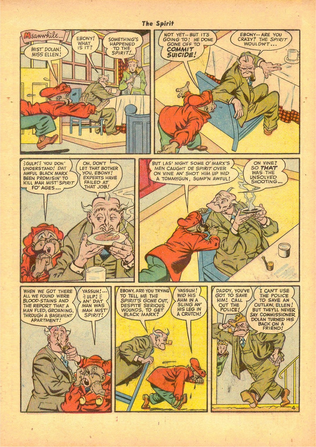 Read online The Spirit (1944) comic -  Issue #8 - 6
