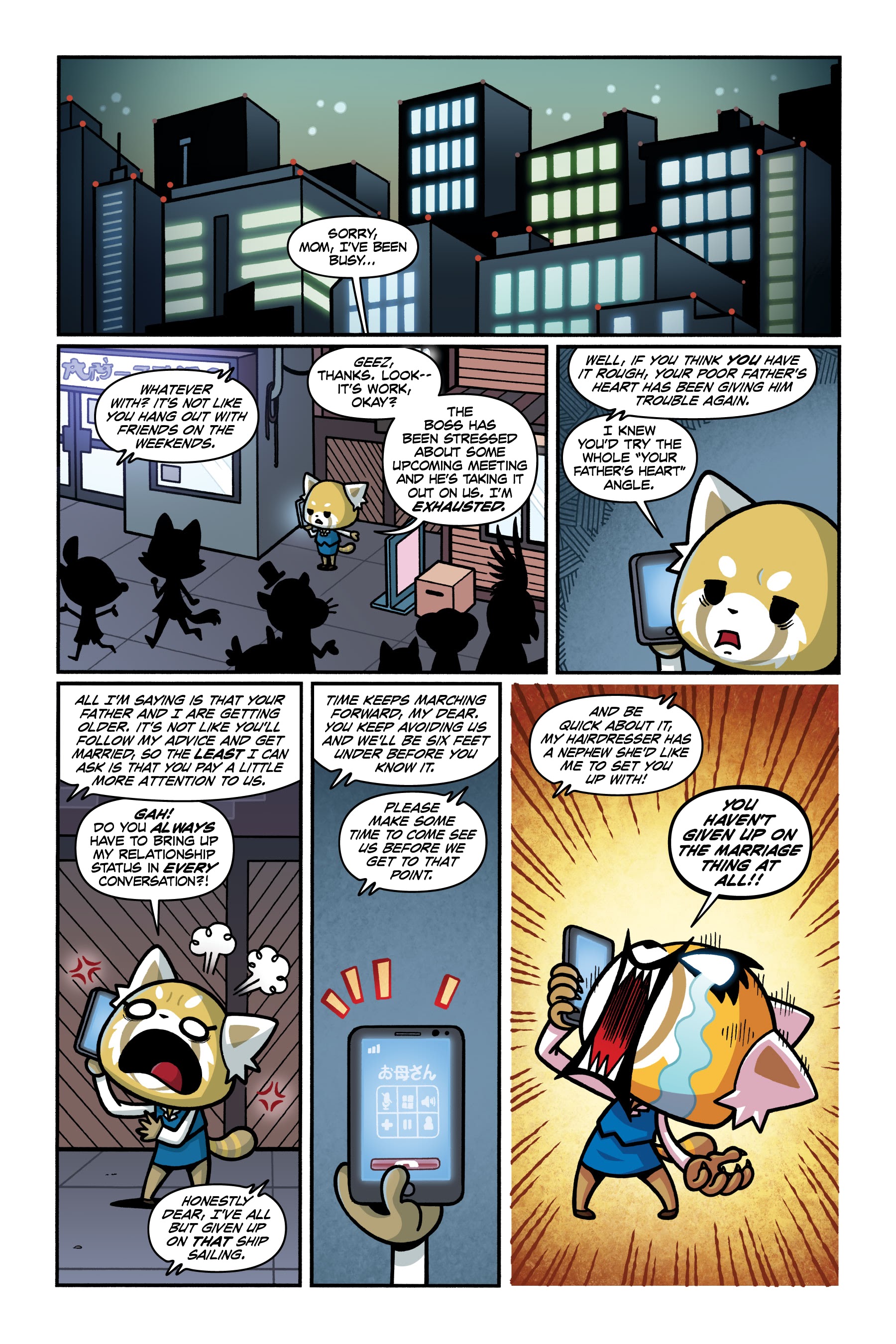Read online Aggretsuko: Little Rei of Sunshine comic -  Issue # TPB - 6