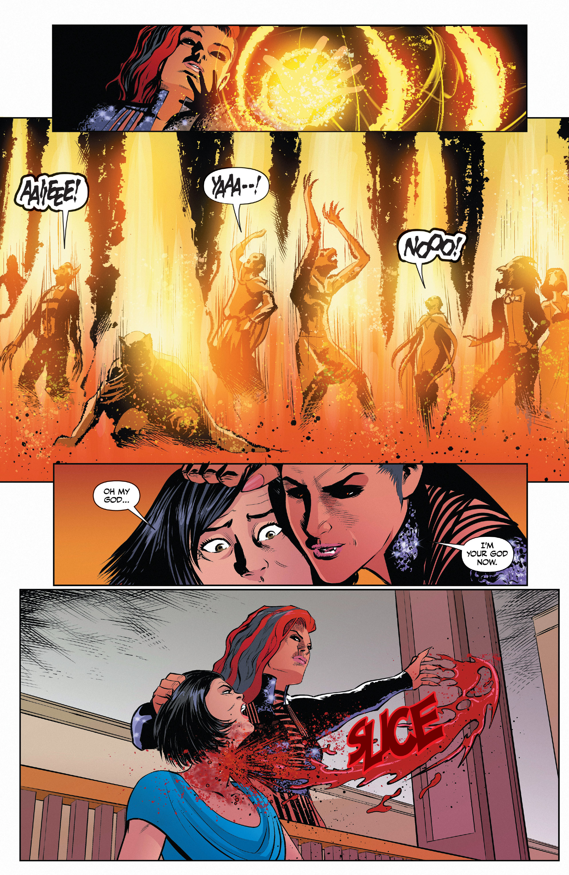Read online Hellchild: Blood Money comic -  Issue #4 - 21