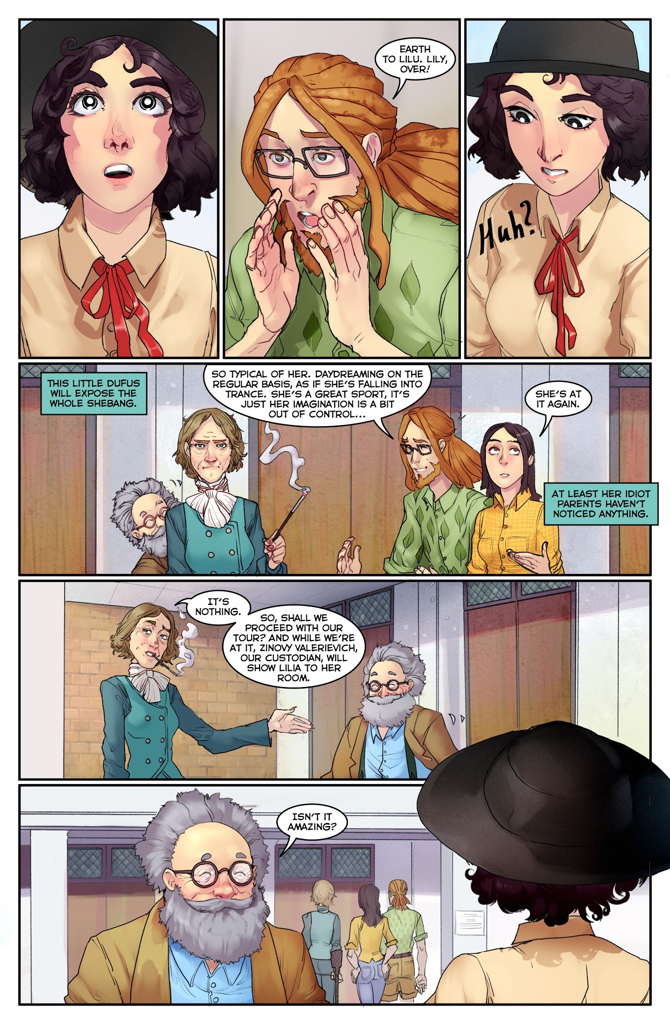 Read online Exlibrium comic -  Issue #9 - 13