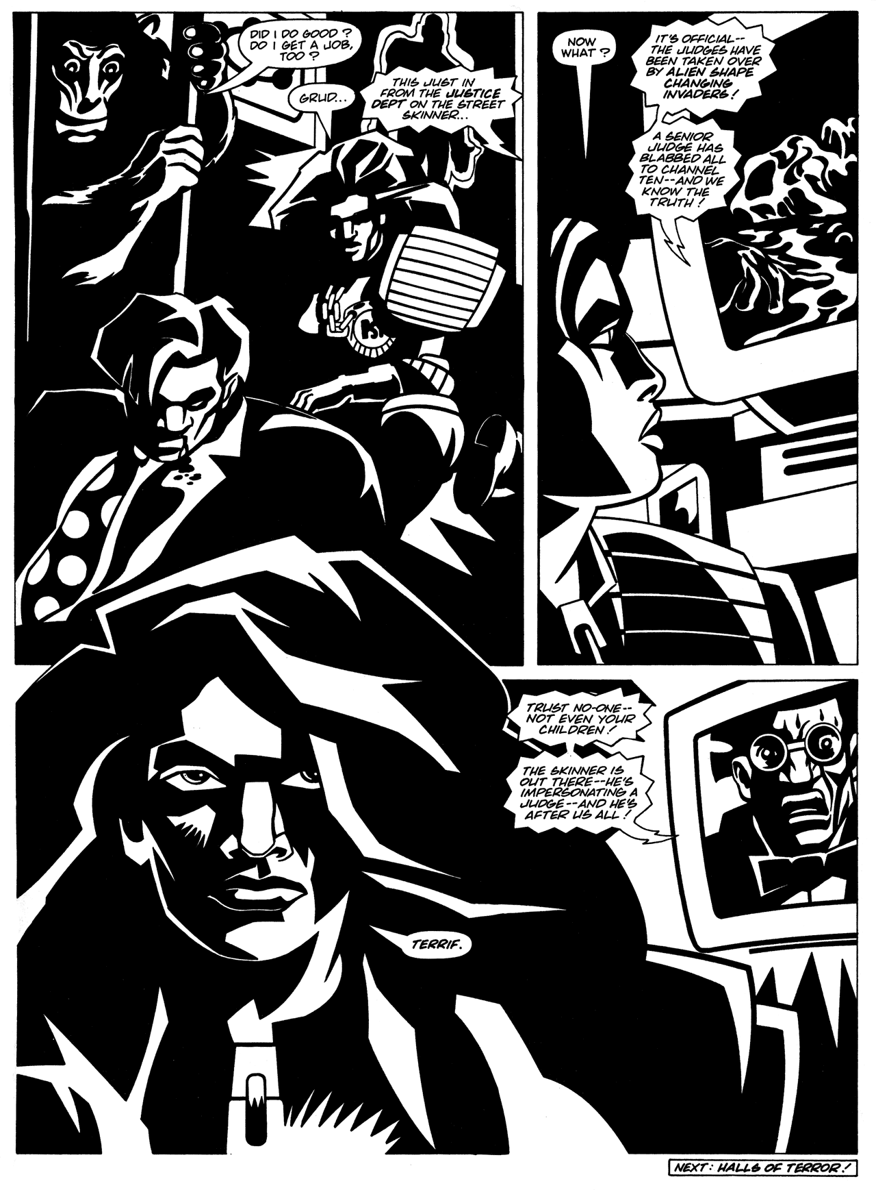Read online Judge Dredd: The Megazine (vol. 2) comic -  Issue #59 - 21