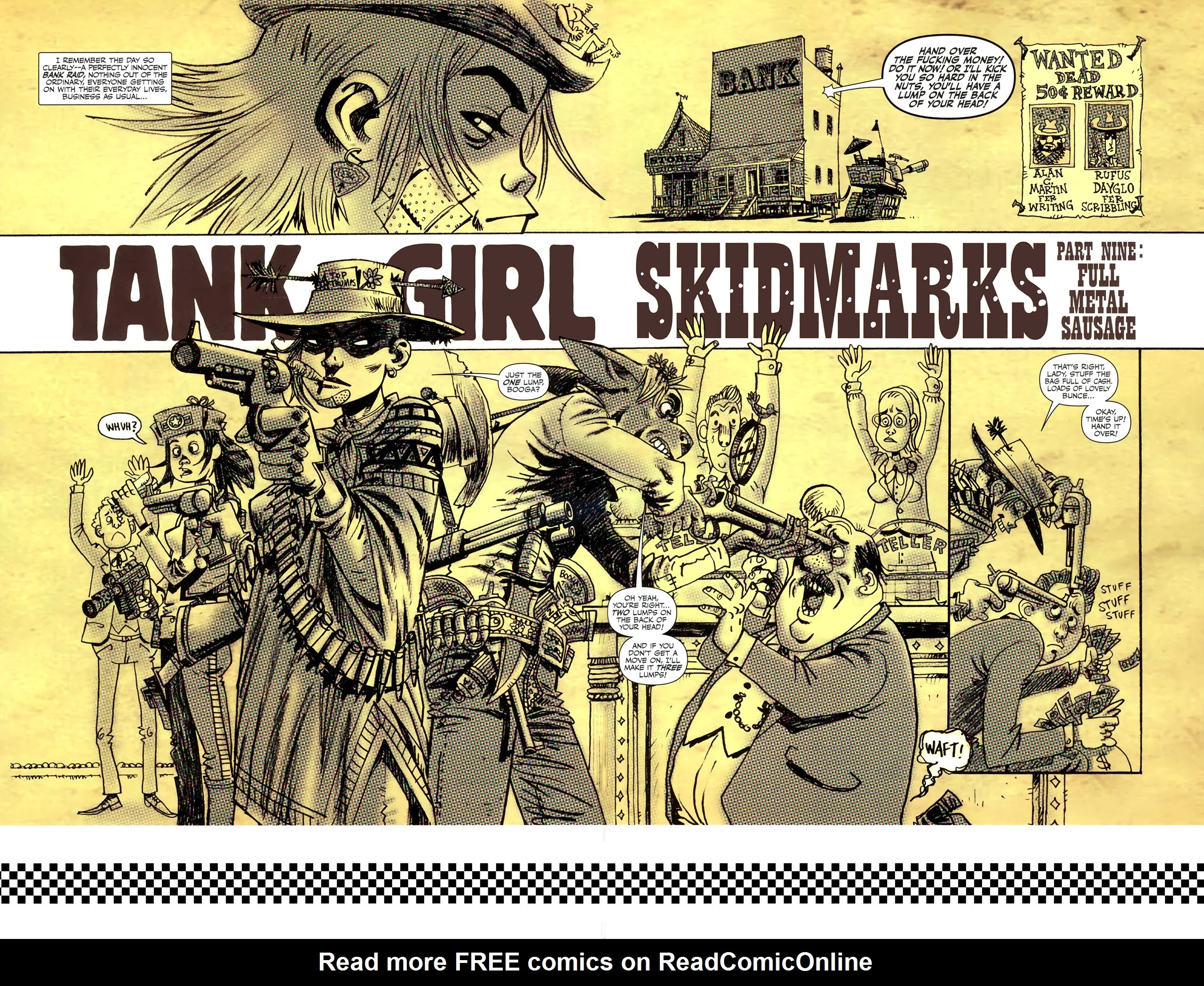 Read online Tank Girl: Skidmarks comic -  Issue #4 - 4