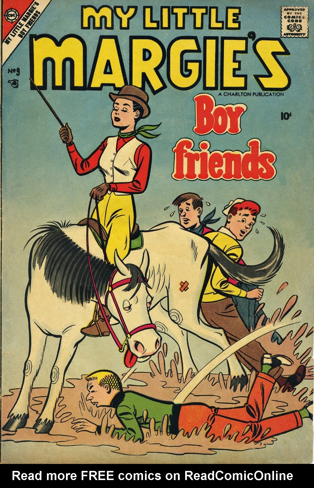 Read online My Little Margie's Boy Friends comic -  Issue #9 - 1