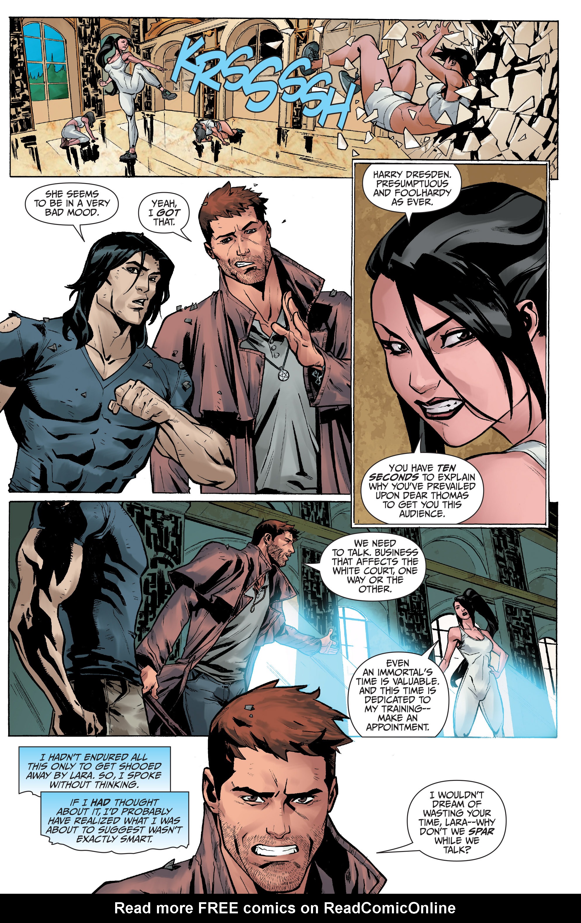 Read online Jim Butcher's The Dresden Files: Wild Card comic -  Issue #2 - 14