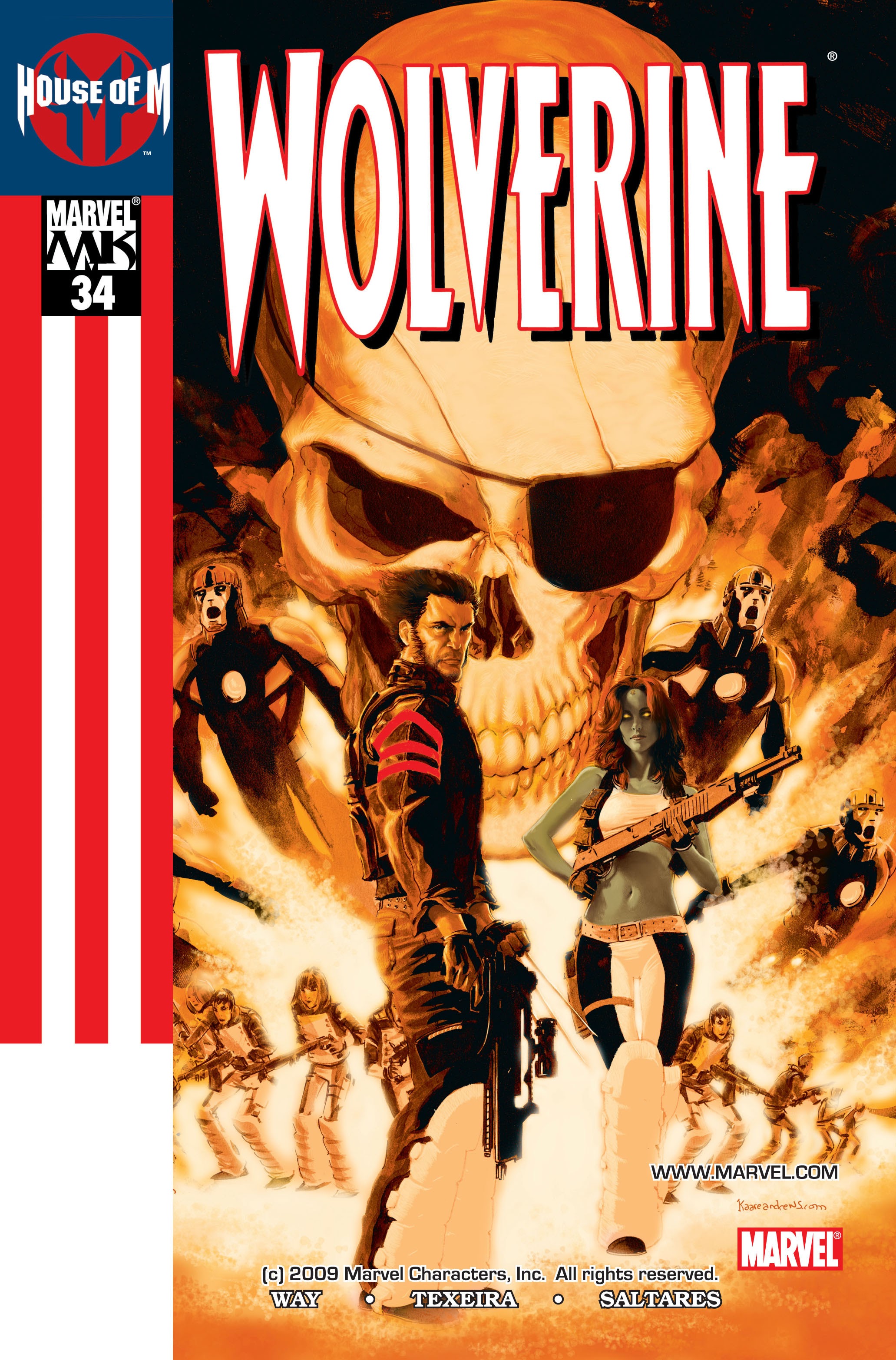 Read online House of M: World of M Featuring Wolverine comic -  Issue # TPB - 29