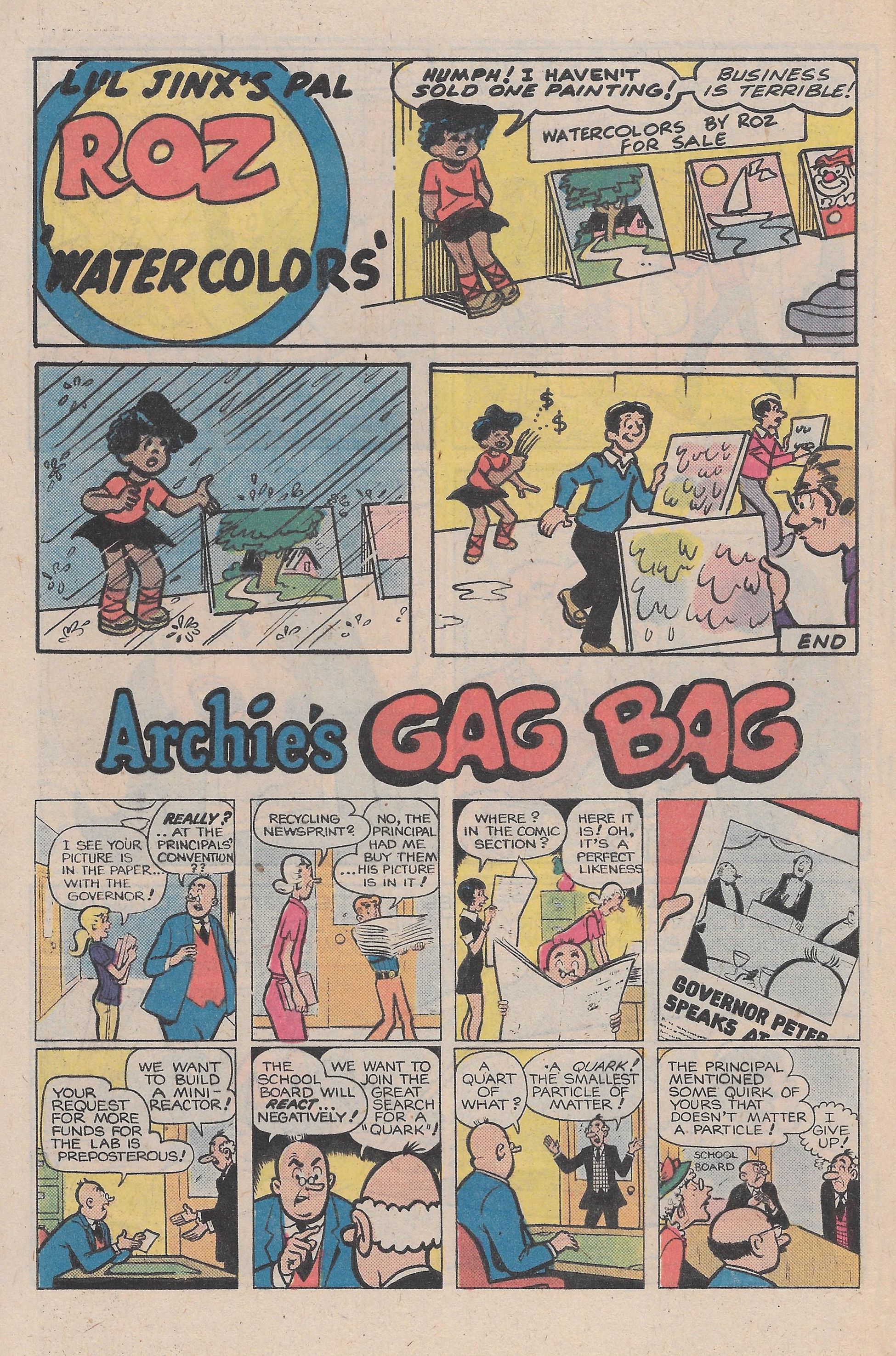 Read online Archie's TV Laugh-Out comic -  Issue #63 - 8