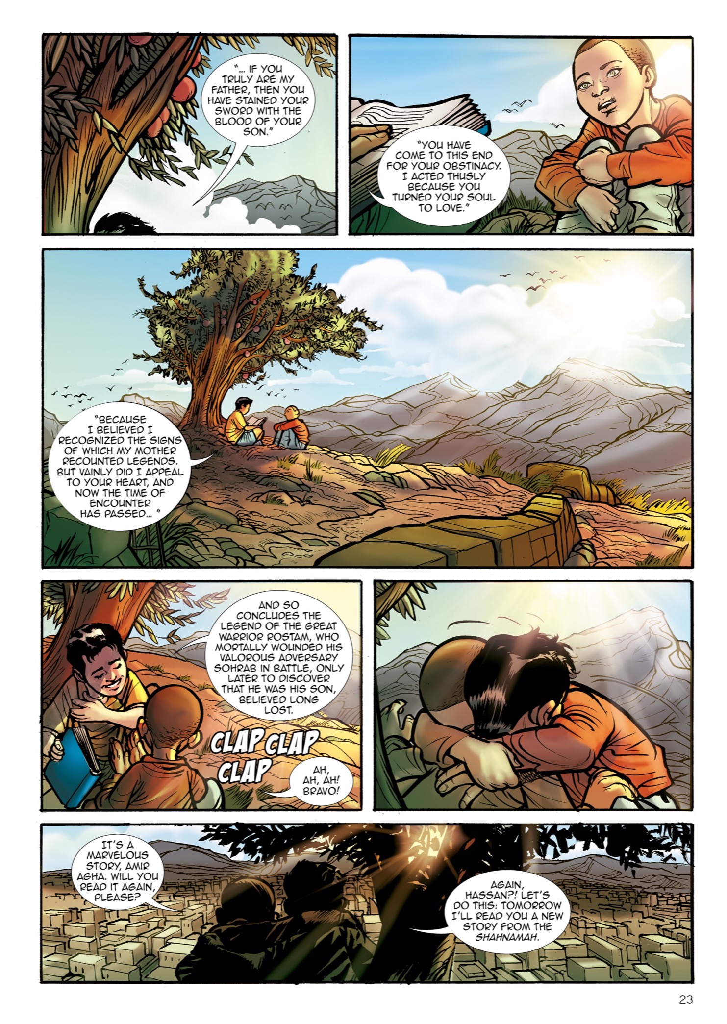 Read online The Kite Runner comic -  Issue # TPB - 24