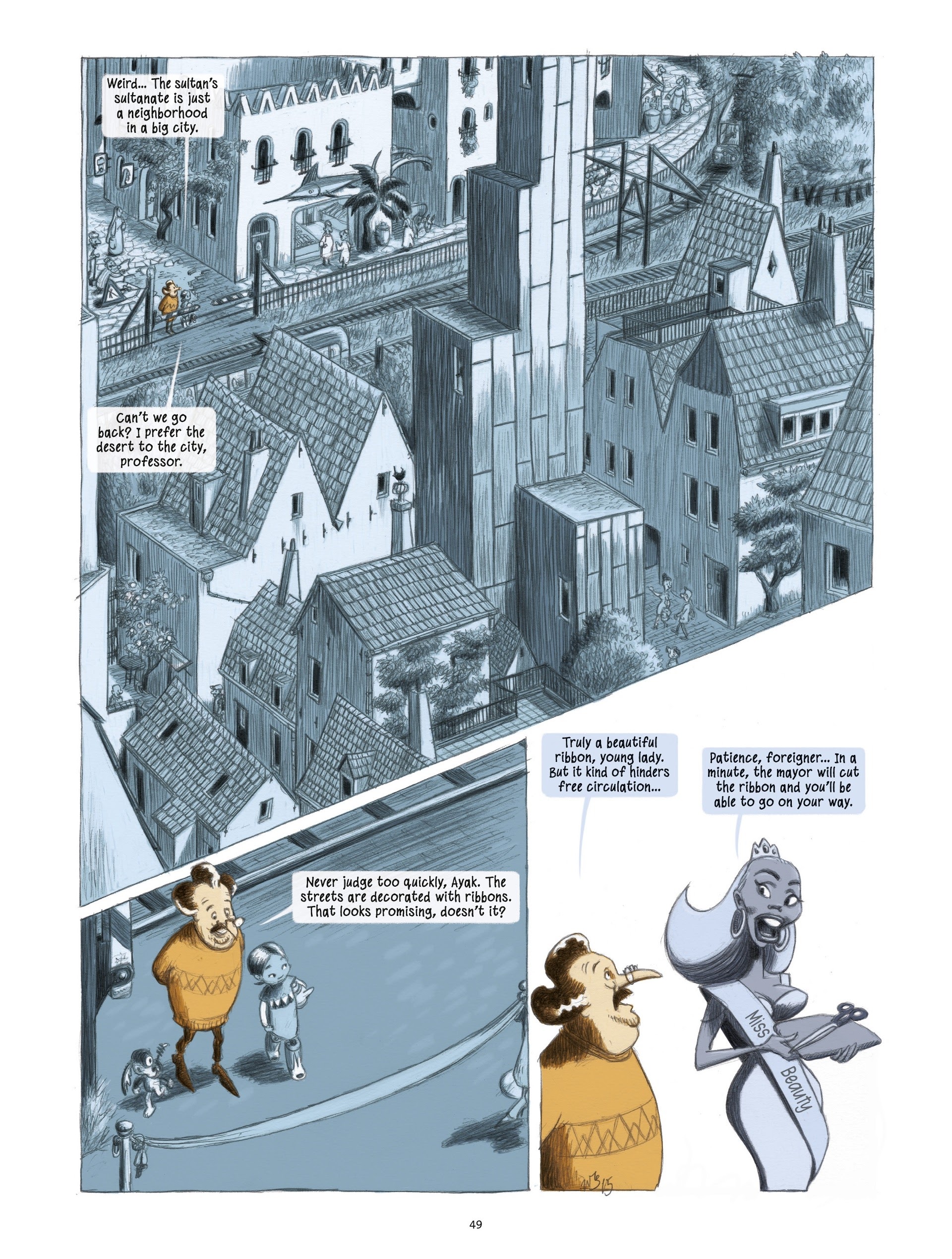 Read online Ayak & Por comic -  Issue #1 - 49